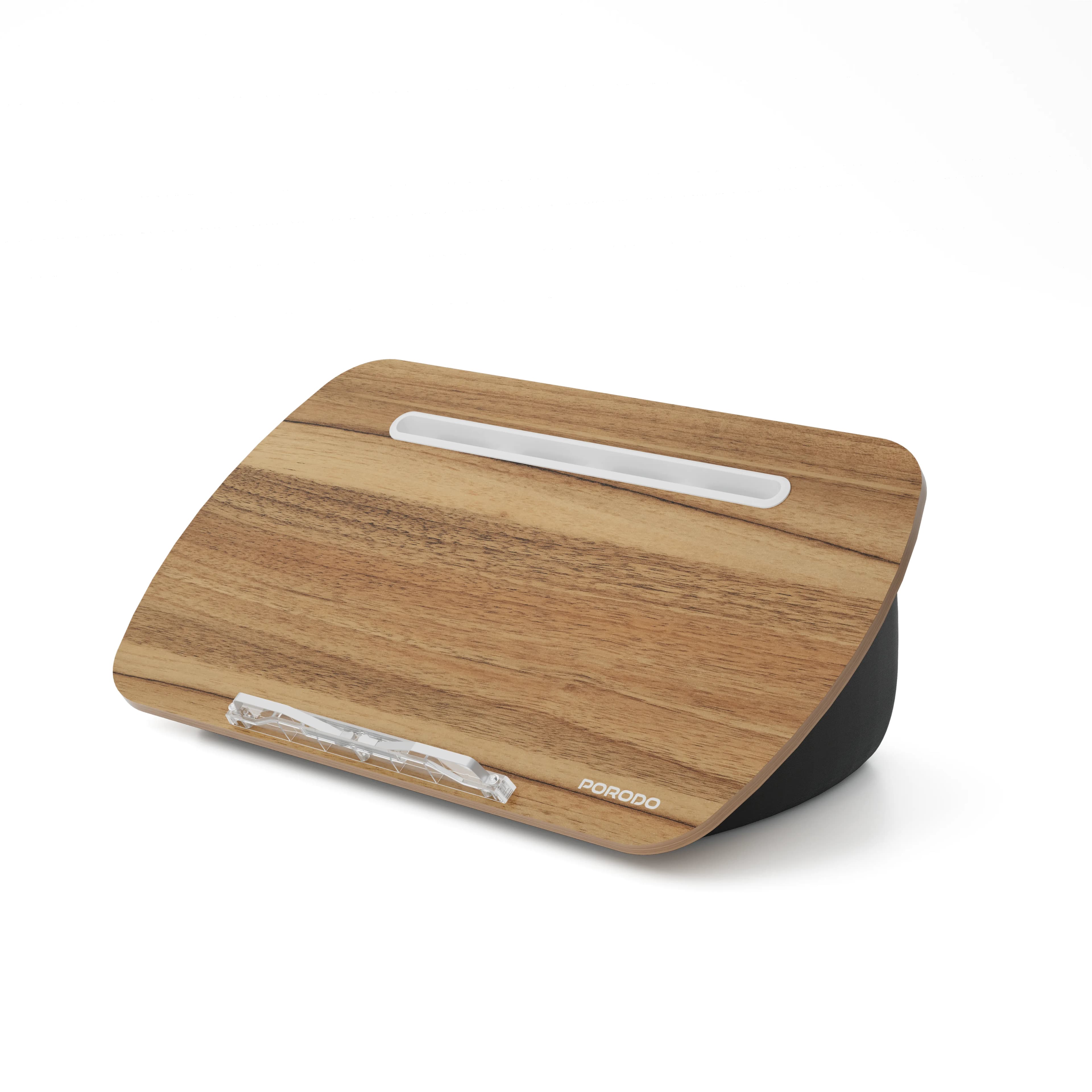 Porodo Lifestyle Laptop stand with Pillow Base - Grey 3