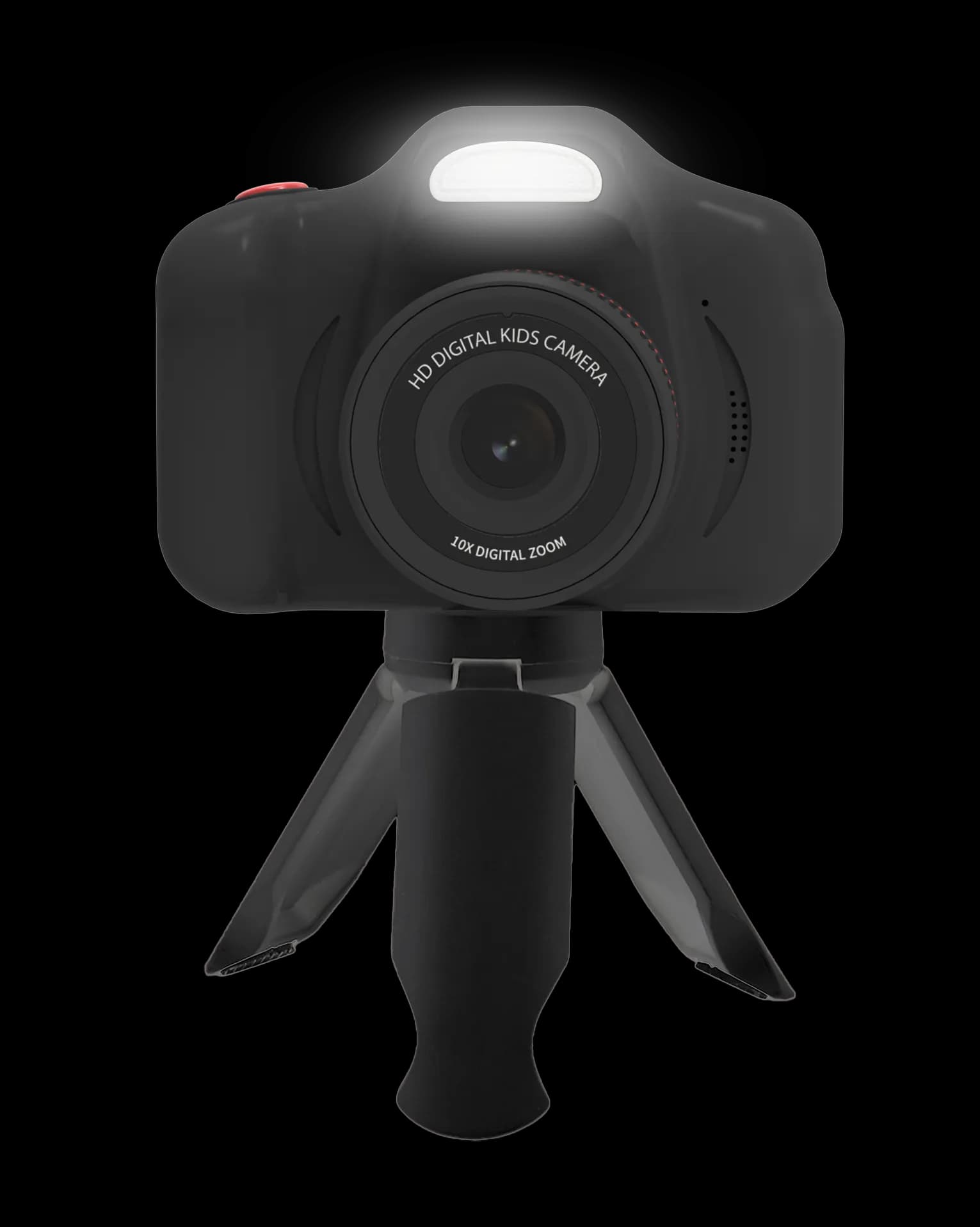 Porodo Lifestyle Kids Digital Camera Dual Lens Selfie — Black 3