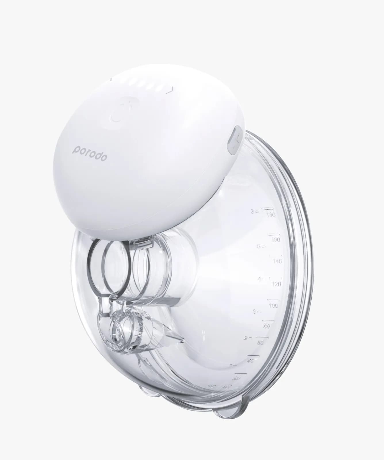 Porodo Lifestyle Wearable Motorised Breast Pump - White 2