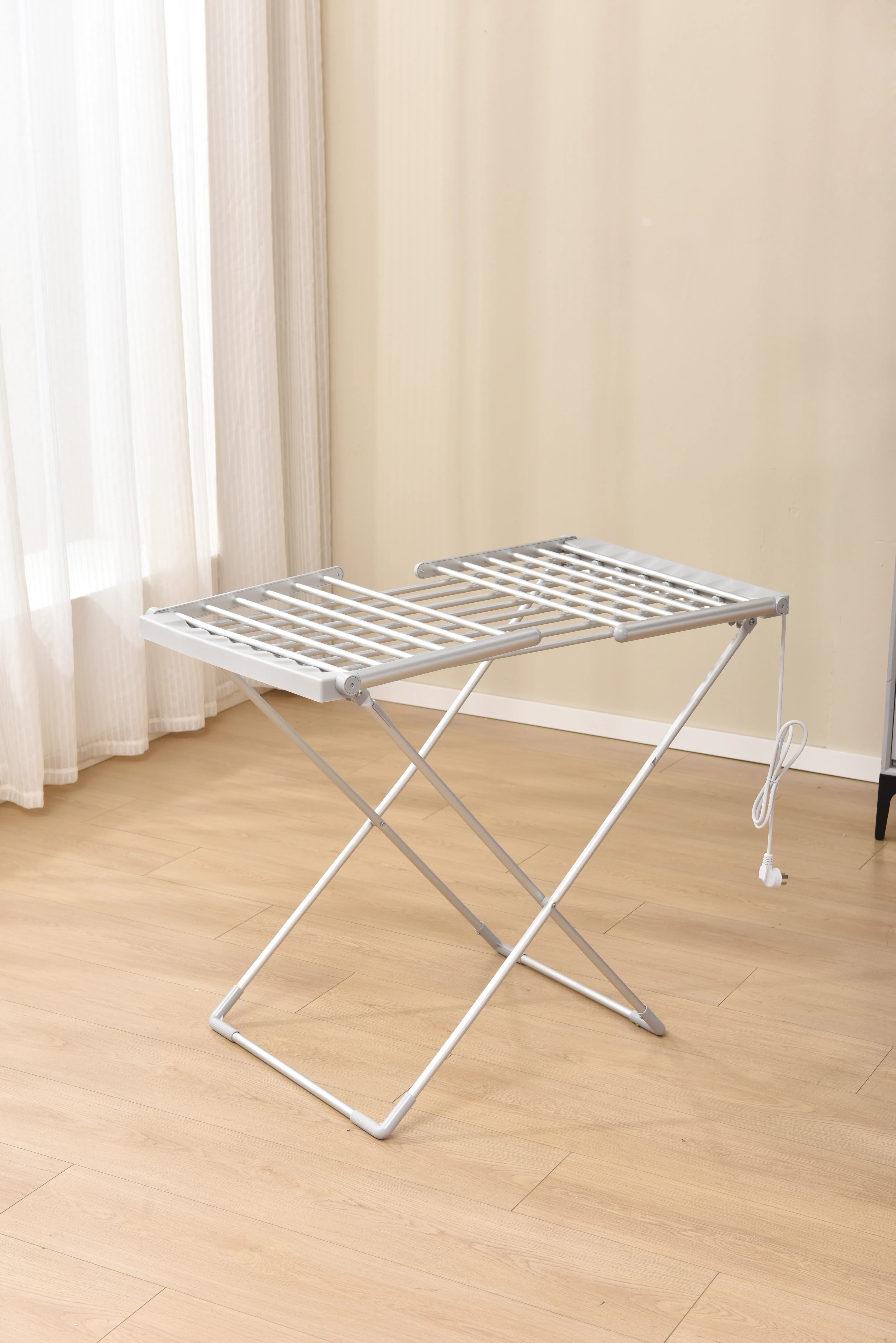 Porodo Lifestyle Electric Heated Indoor Clothes Dryer - Silver 3