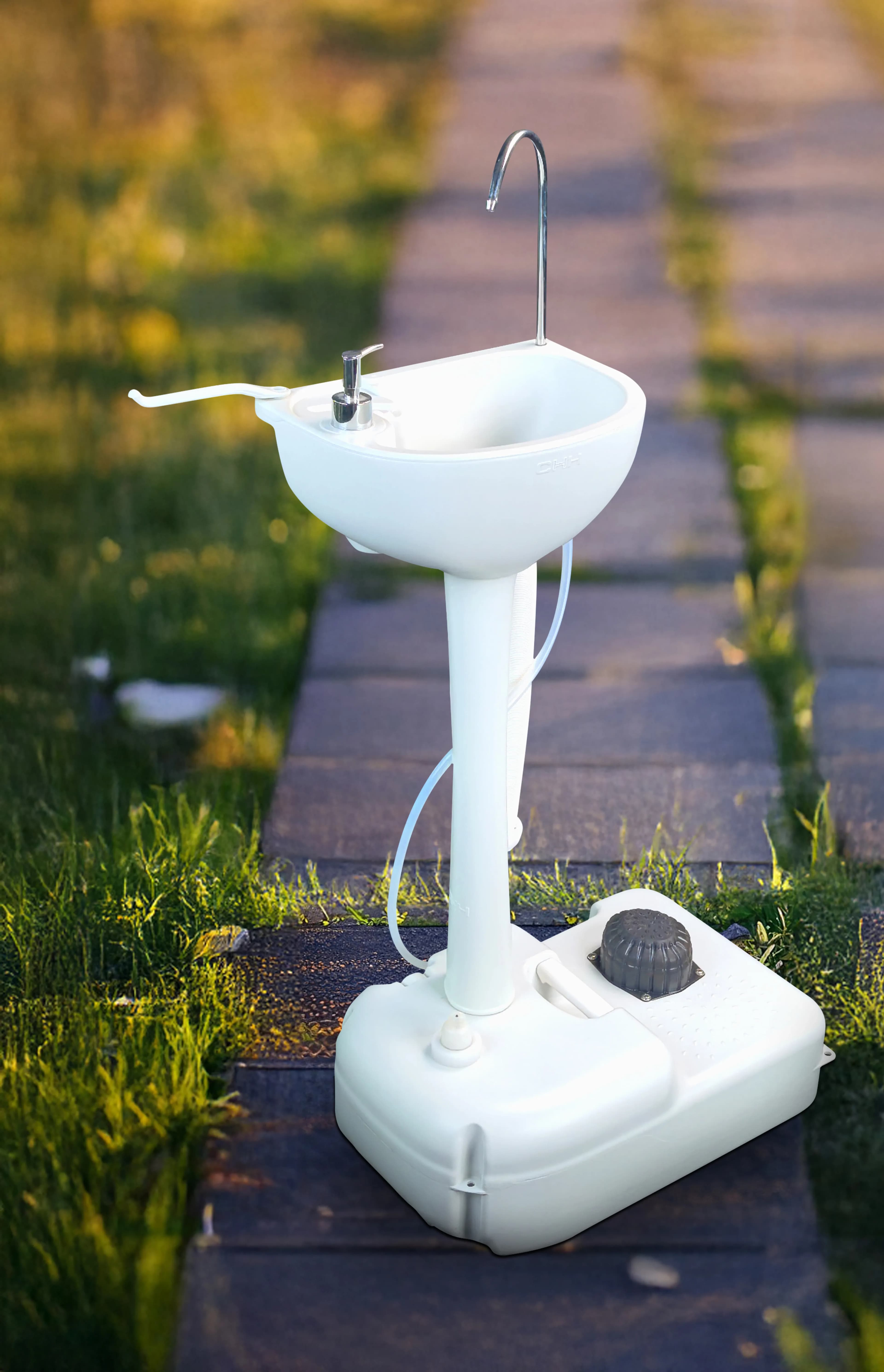 Porodo Lifestyle Portable Handwash Station - White 1 Porodo Lifestyle Portable Handwash Station - White 1