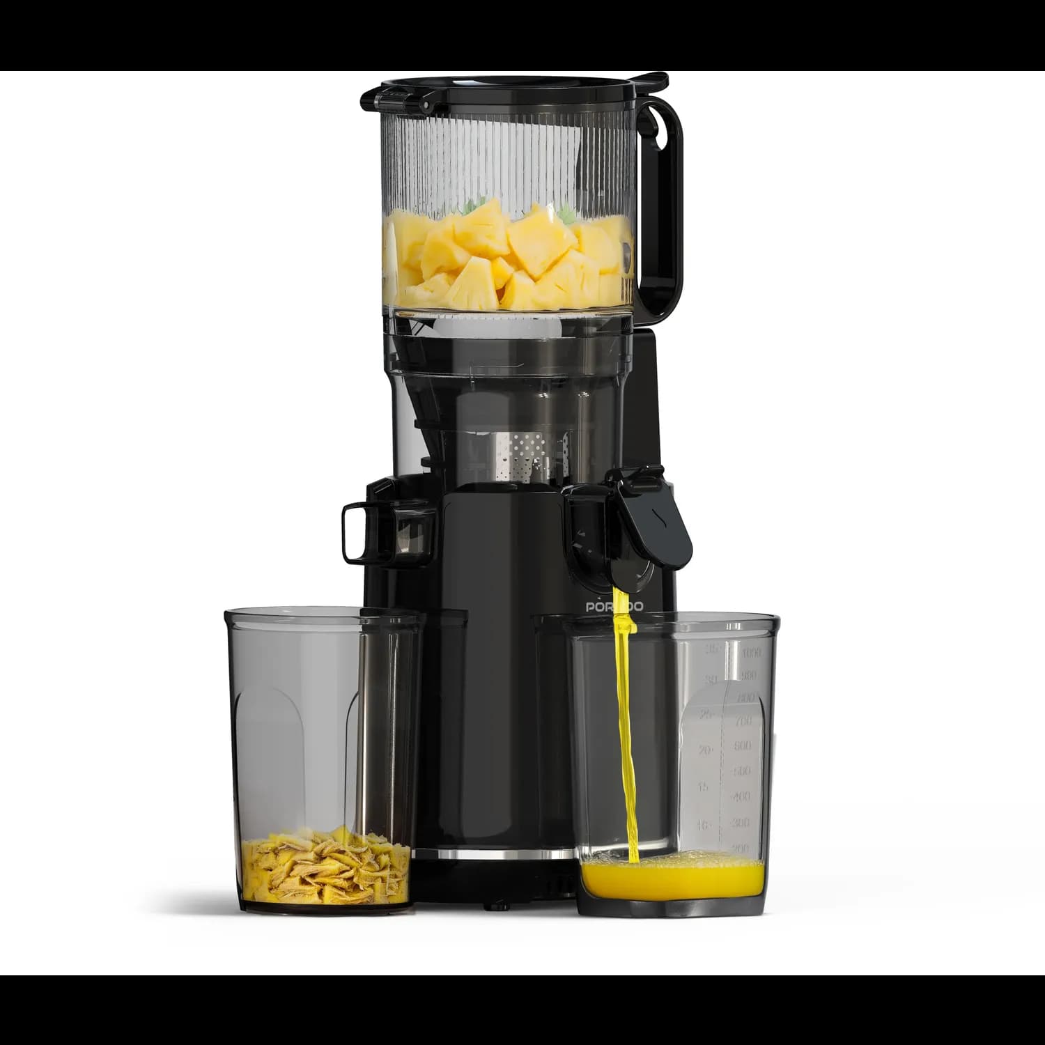 Porodo Slow Juicer - 250W Copper Motor, 1.8L, Black 1 Porodo Slow Juicer - 250W Copper Motor, 1.8L, Black 1