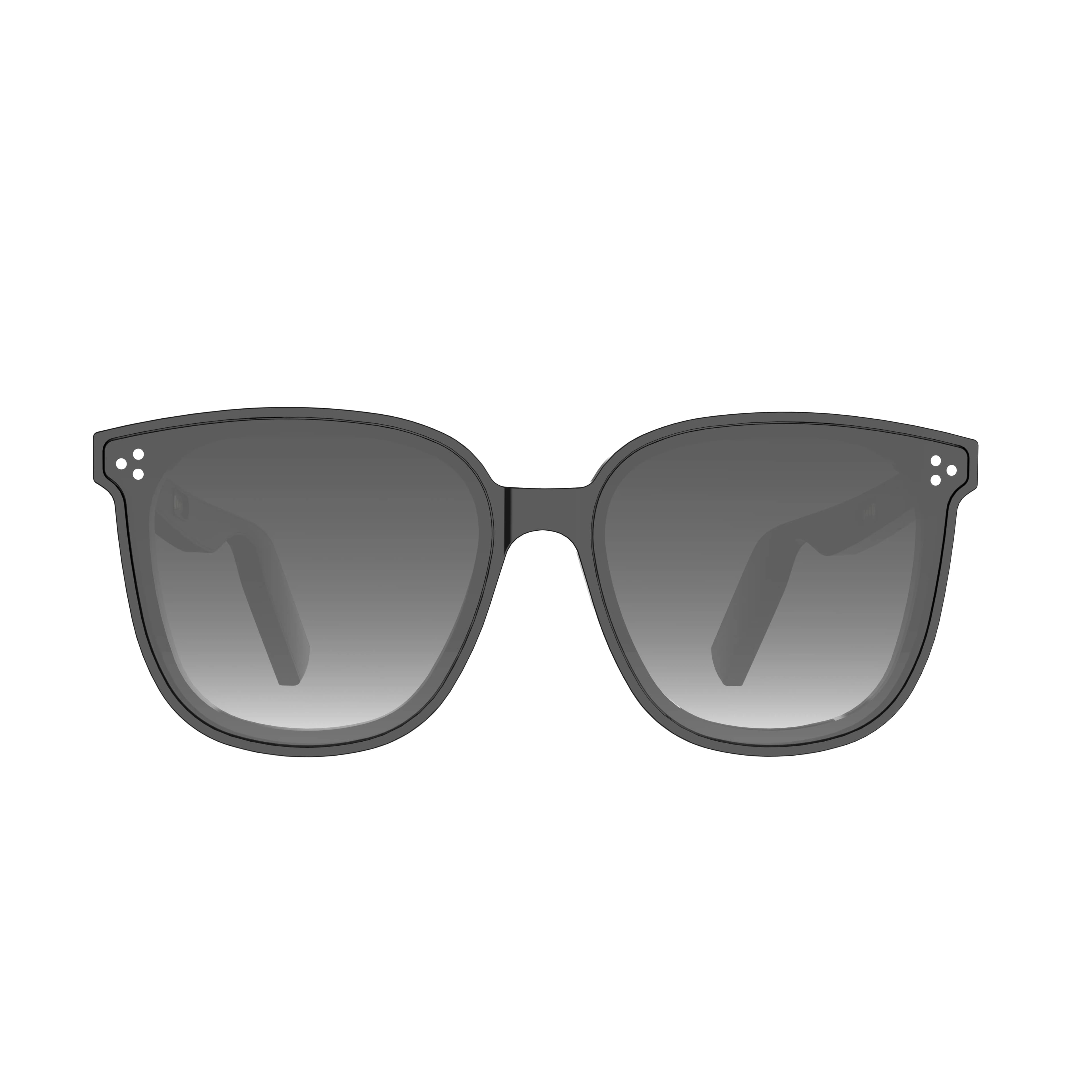 Porodo Lifestyle Polarized Sunglasses With Speaker - Black 2