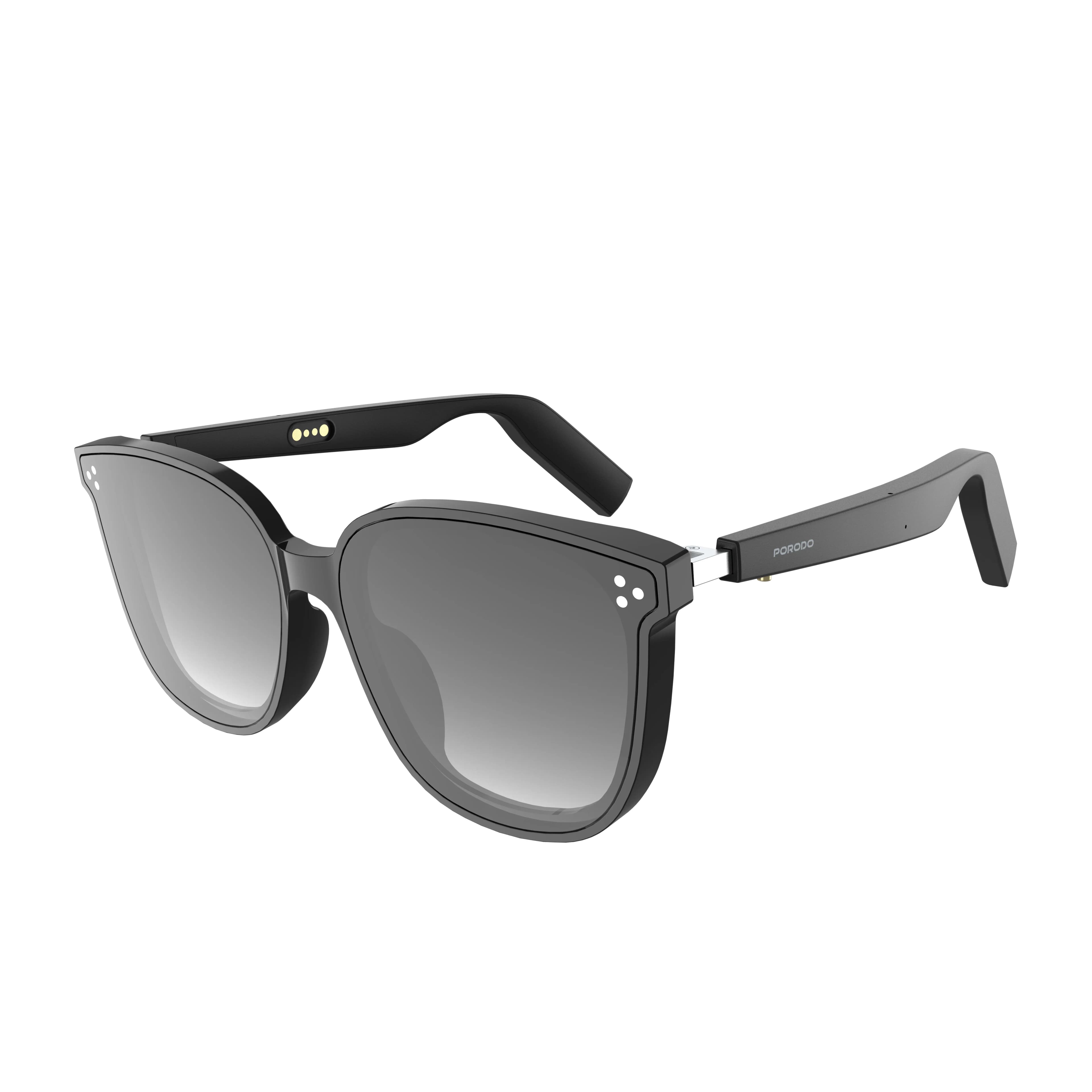 Porodo Lifestyle Polarized Sunglasses With Speaker - Black 3