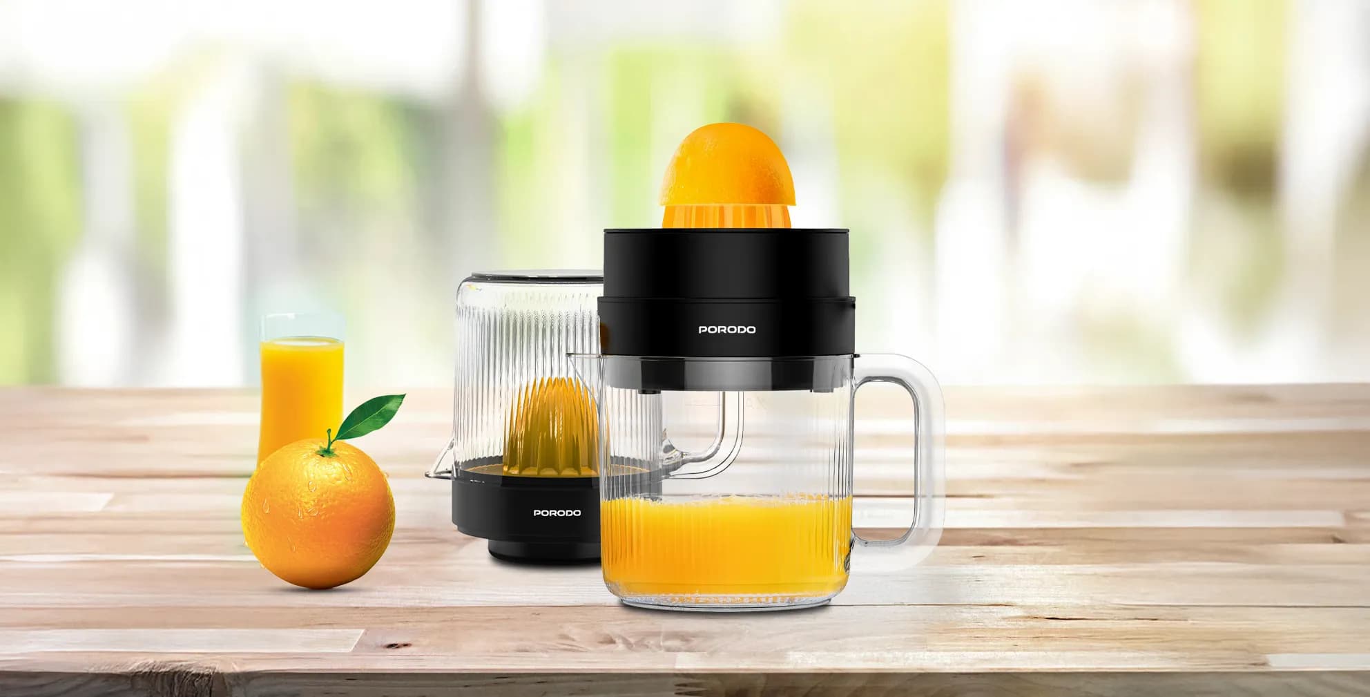 Porodo Lifestyle BI-Directional Juicer - Black 1 Porodo Lifestyle BI-Directional Juicer - Black 1