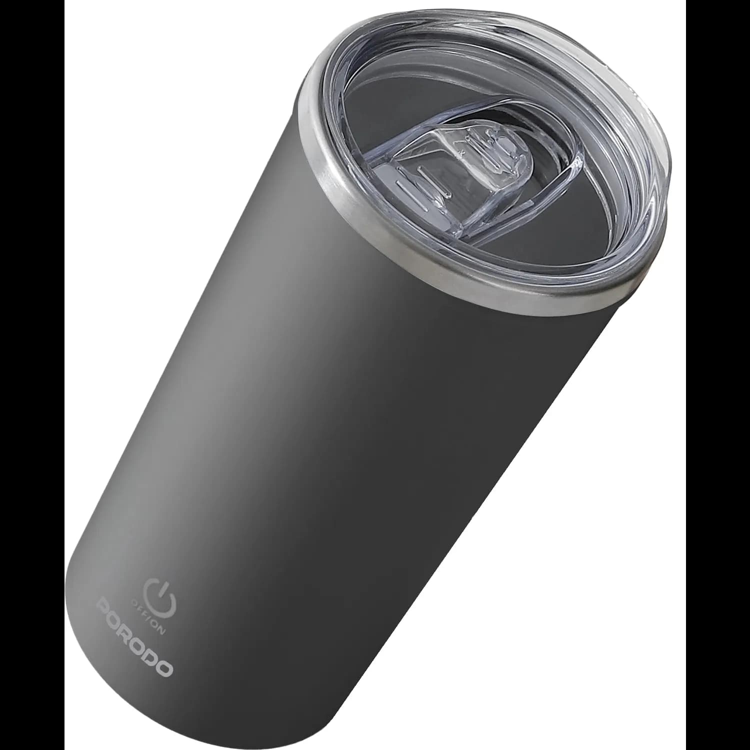 Porodo Auto-Stirring Insulated Mug - 400ml, Black — Black 1 Porodo Auto-Stirring Insulated Mug - 400ml, Black — Black 1