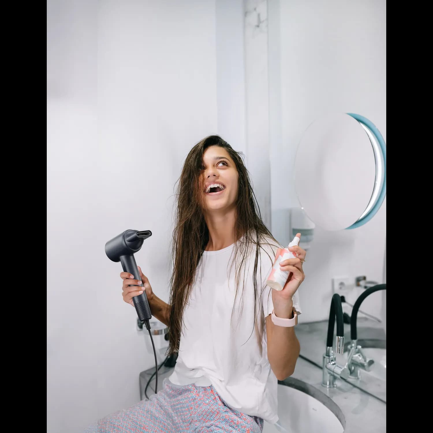 Porodo Hair Dryer - Ionic Technology, Black 2
