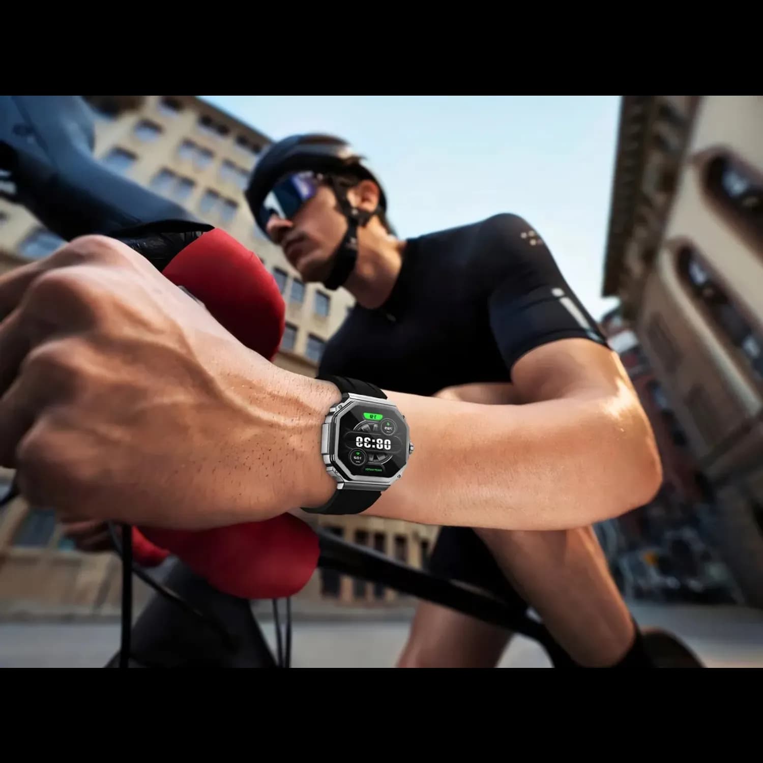Porodo Smart Watch FitPulse Pro - Silver 4