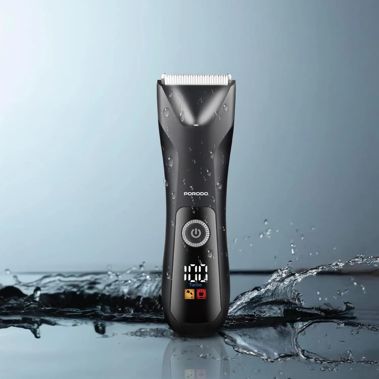 Porodo Grooming Trimmer Kit - Dual-Speed, Wet & Dry, Black 3