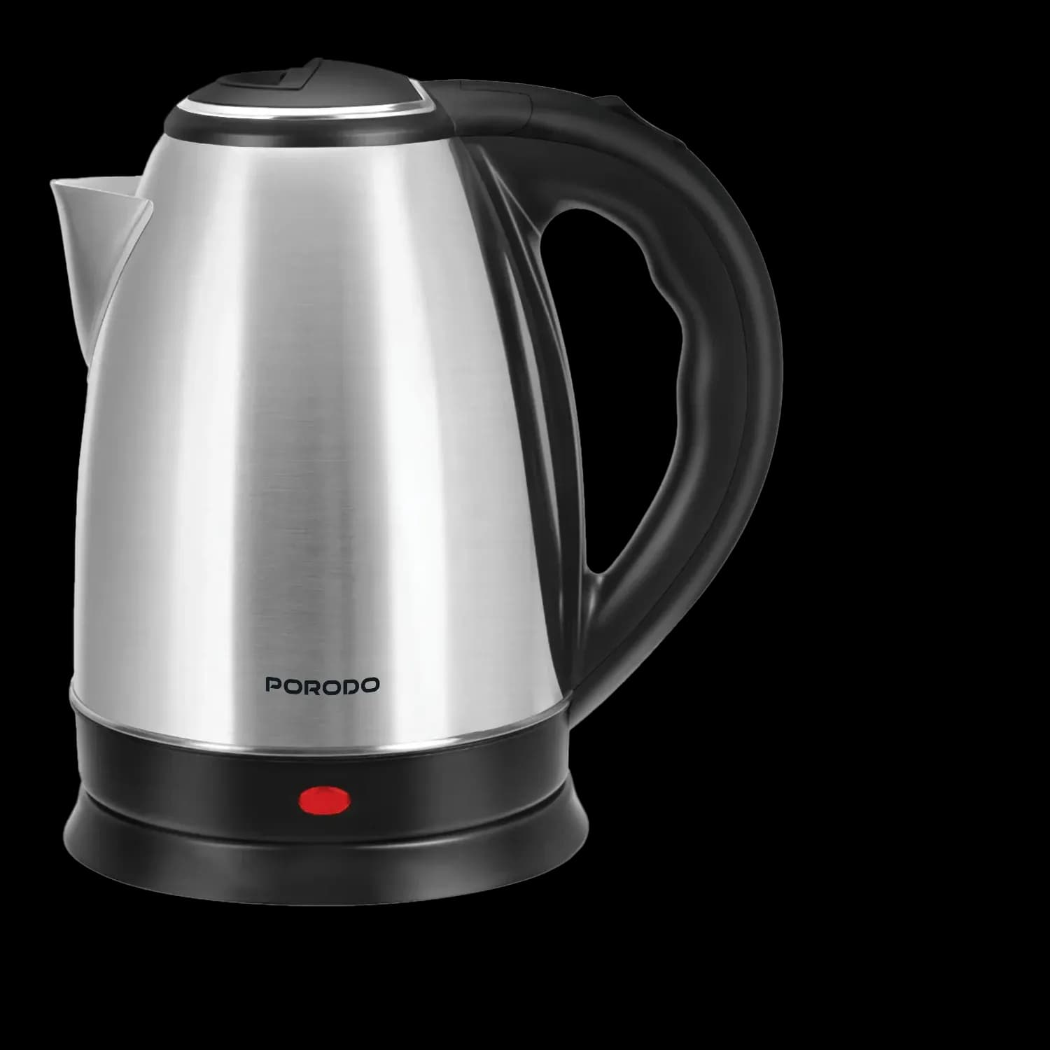 porodo Electric Glass Kettle - 1.8L, Auto Shut-Off, Silver — Silver 1 porodo Electric Glass Kettle - 1.8L, Auto Shut-Off, Silver — Silver 1