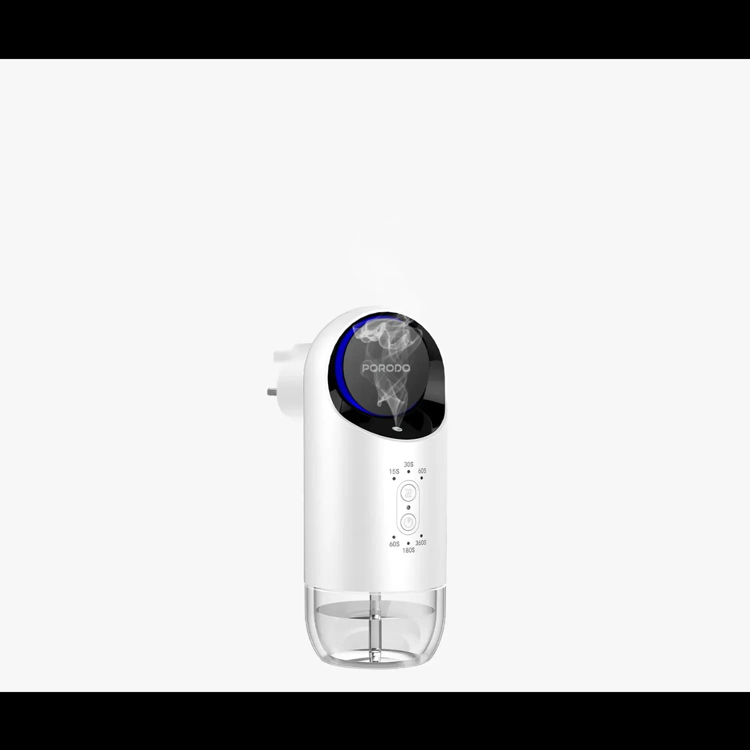 Porodo Essential Oil Diffuser - Wall Plug-In, White 1 Porodo Essential Oil Diffuser - Wall Plug-In, White 1