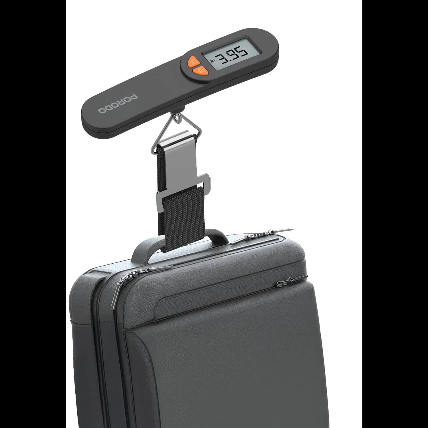 Porodo Luggage Scale AccuScale - 50kg, Black 1 Porodo Luggage Scale AccuScale - 50kg, Black 1