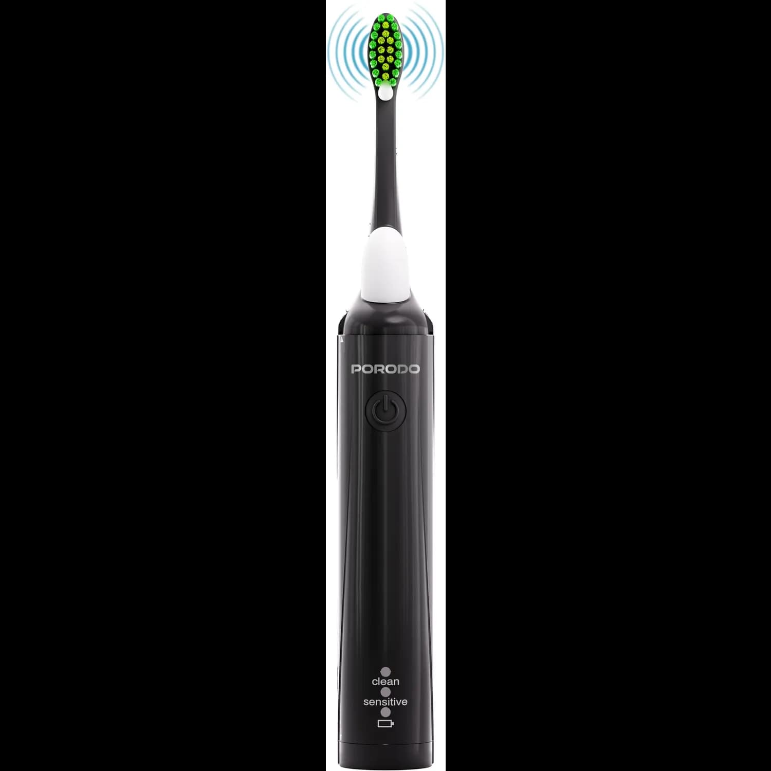 Porodo Electric Toothbrush - Dual Modes, Black — Onyx Black 1 Porodo Electric Toothbrush - Dual Modes, Black — Onyx Black 1