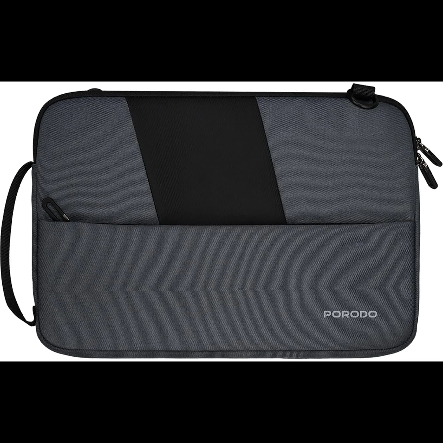 Porodo Lifestyle Ruvell 14" & 16" Laptop Sleeve - Grey — 14 Inch
