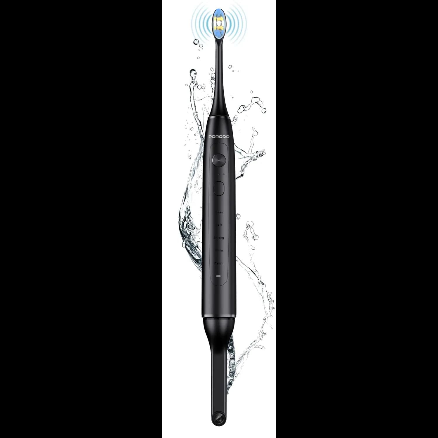 Porodo Electric Toothbrush - 5 Modes, White 5