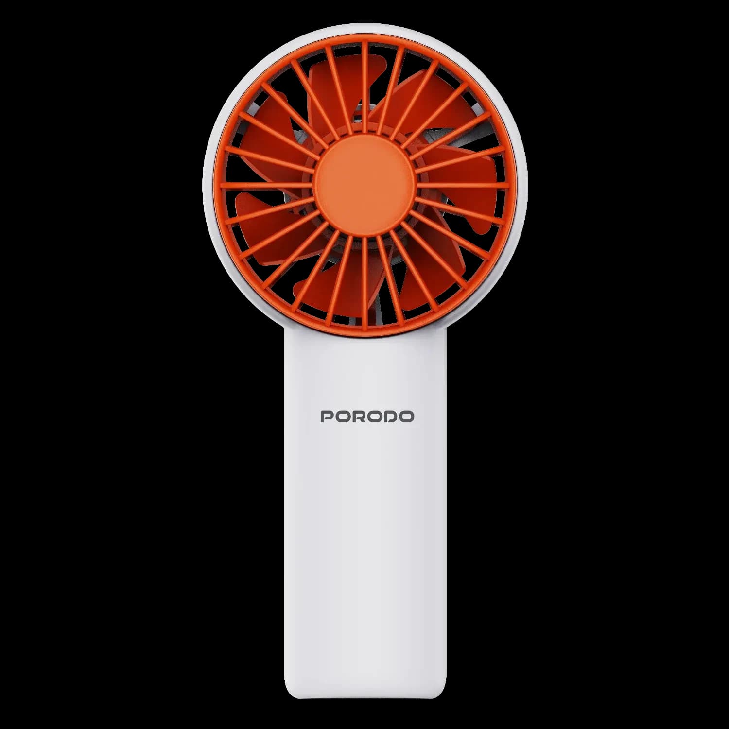 Porodo Handy Fan Chillo - Rechargeable, White 1 Porodo Handy Fan Chillo - Rechargeable, White 1