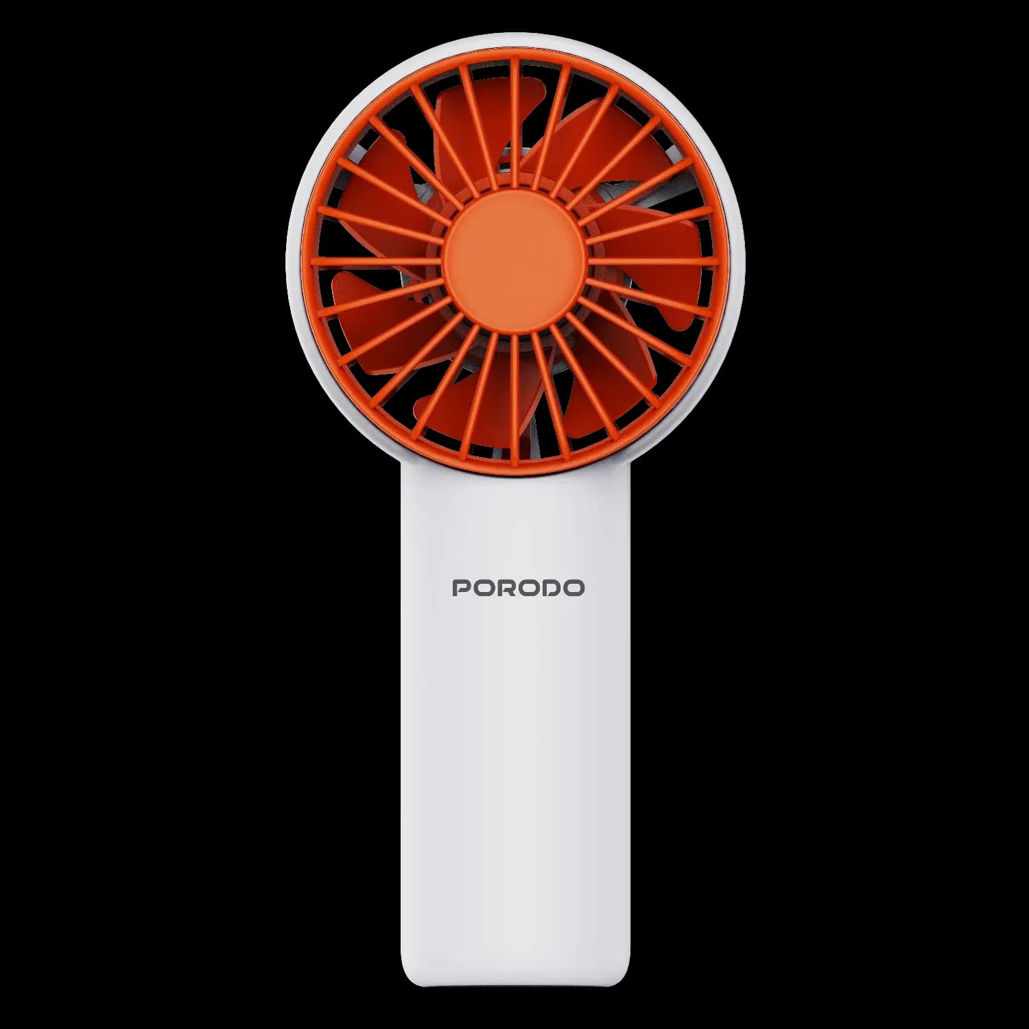 Porodo Handy Fan Chillo - Rechargeable, White 2