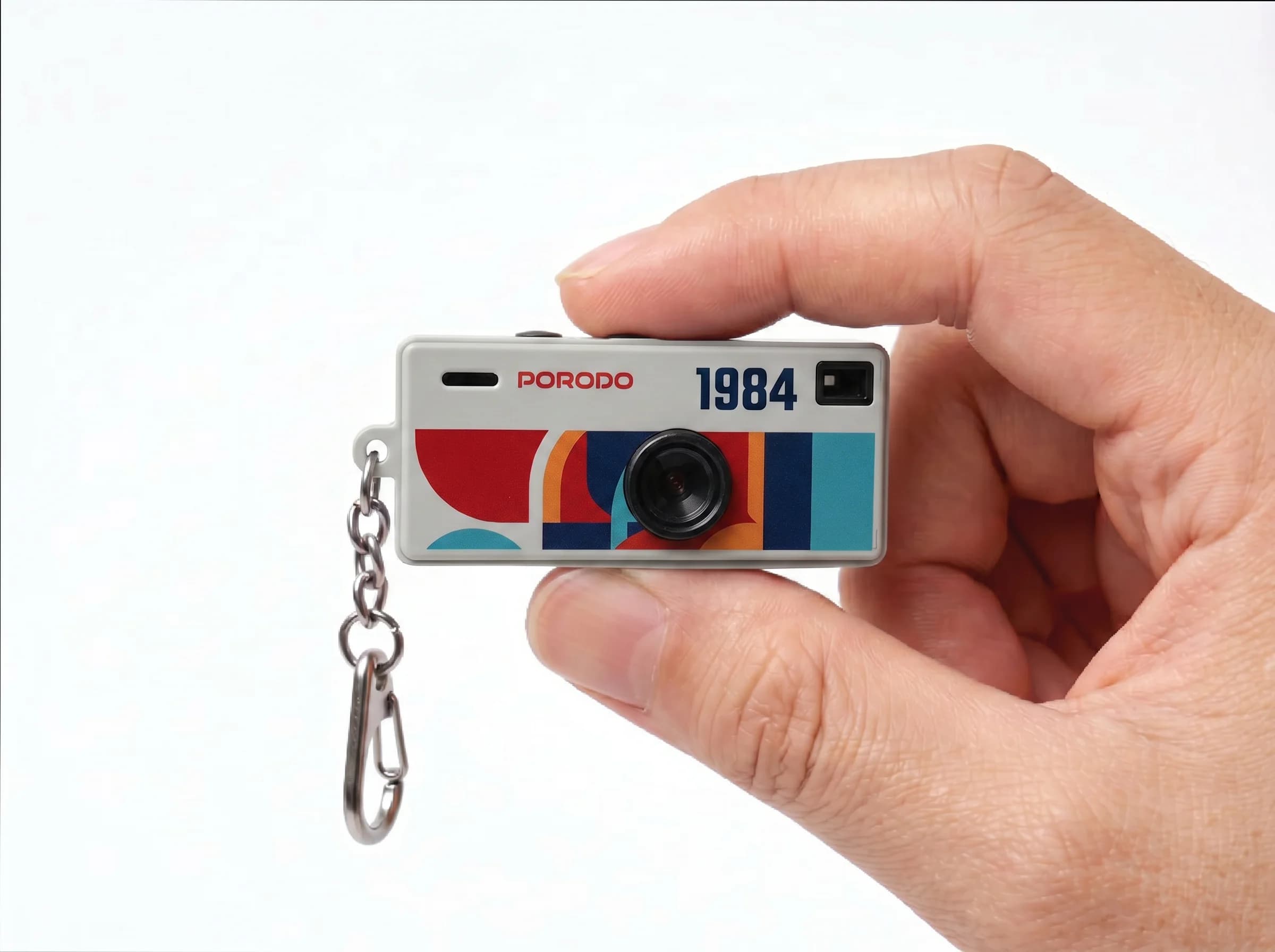 Porodo Digital Camera MEMO II - Thumb-Sized, White 2