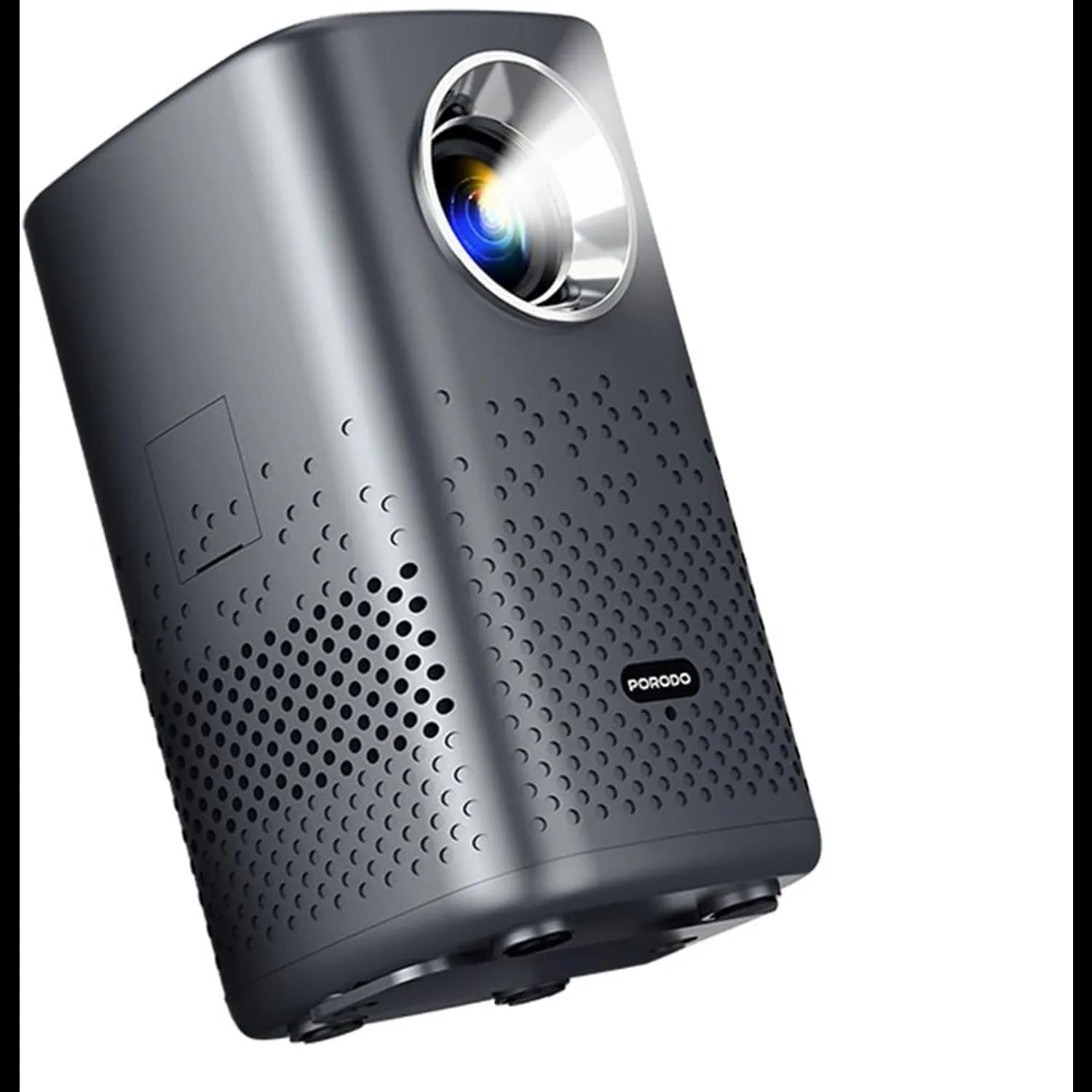 Porodo Portable Air Projector - Android 13, Full HD, Gray 4
