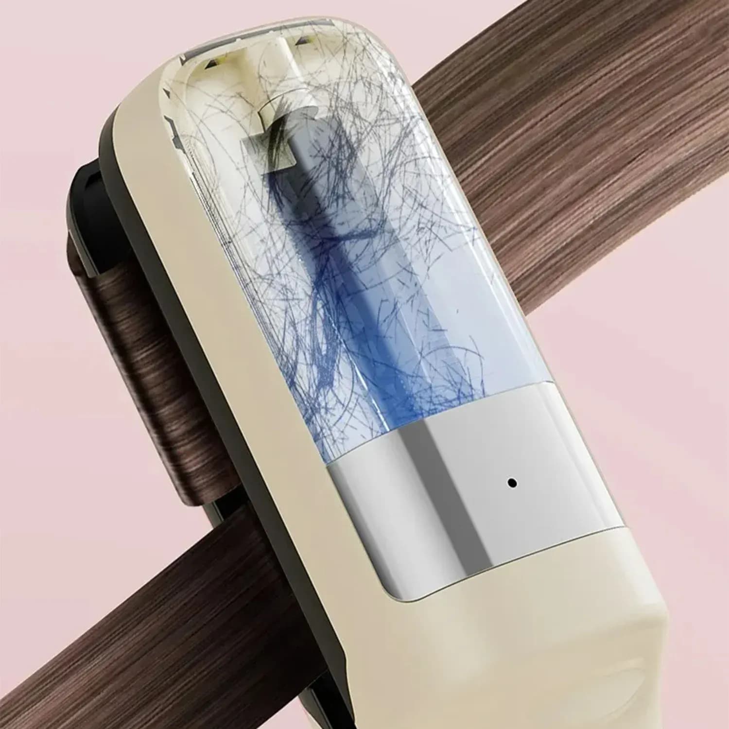 Porodo Hair Straightener & Split End Trimmer Lifestyle - Cordless, White 3