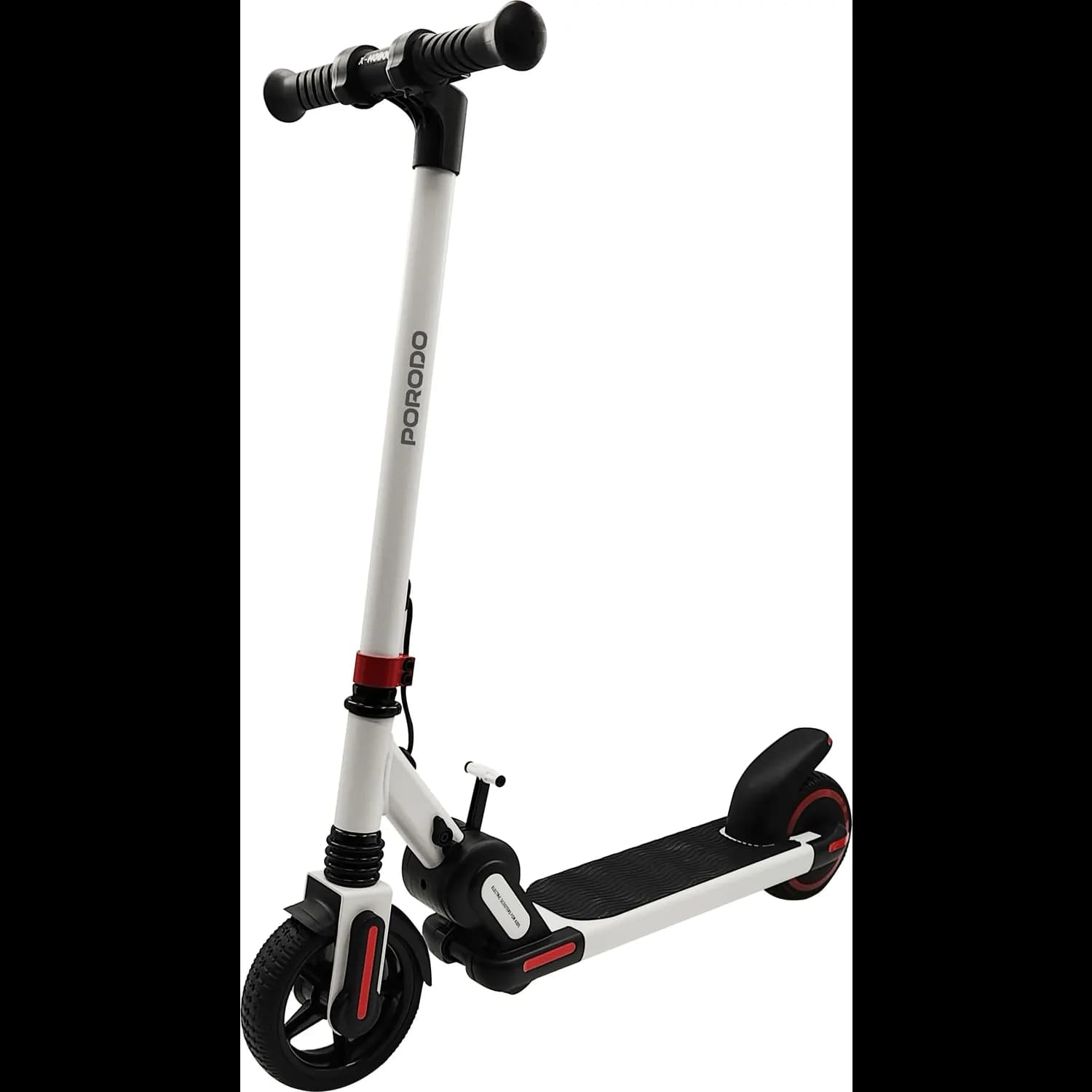 Porodo Electric Scooter - Foldable, 15km/h, White 1 Porodo Electric Scooter - Foldable, 15km/h, White 1
