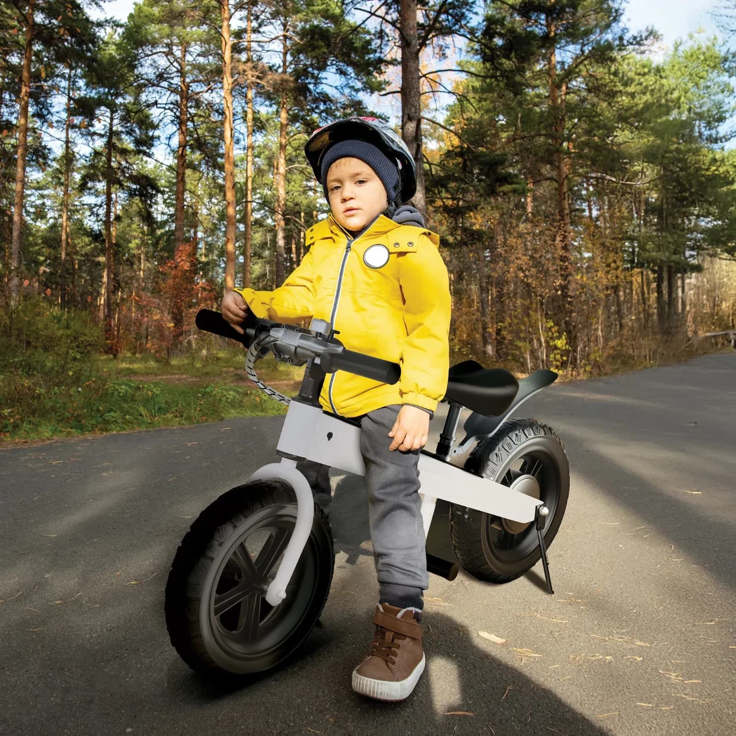 Porodo JoyCruiser Kids Electric Bike, - White 2