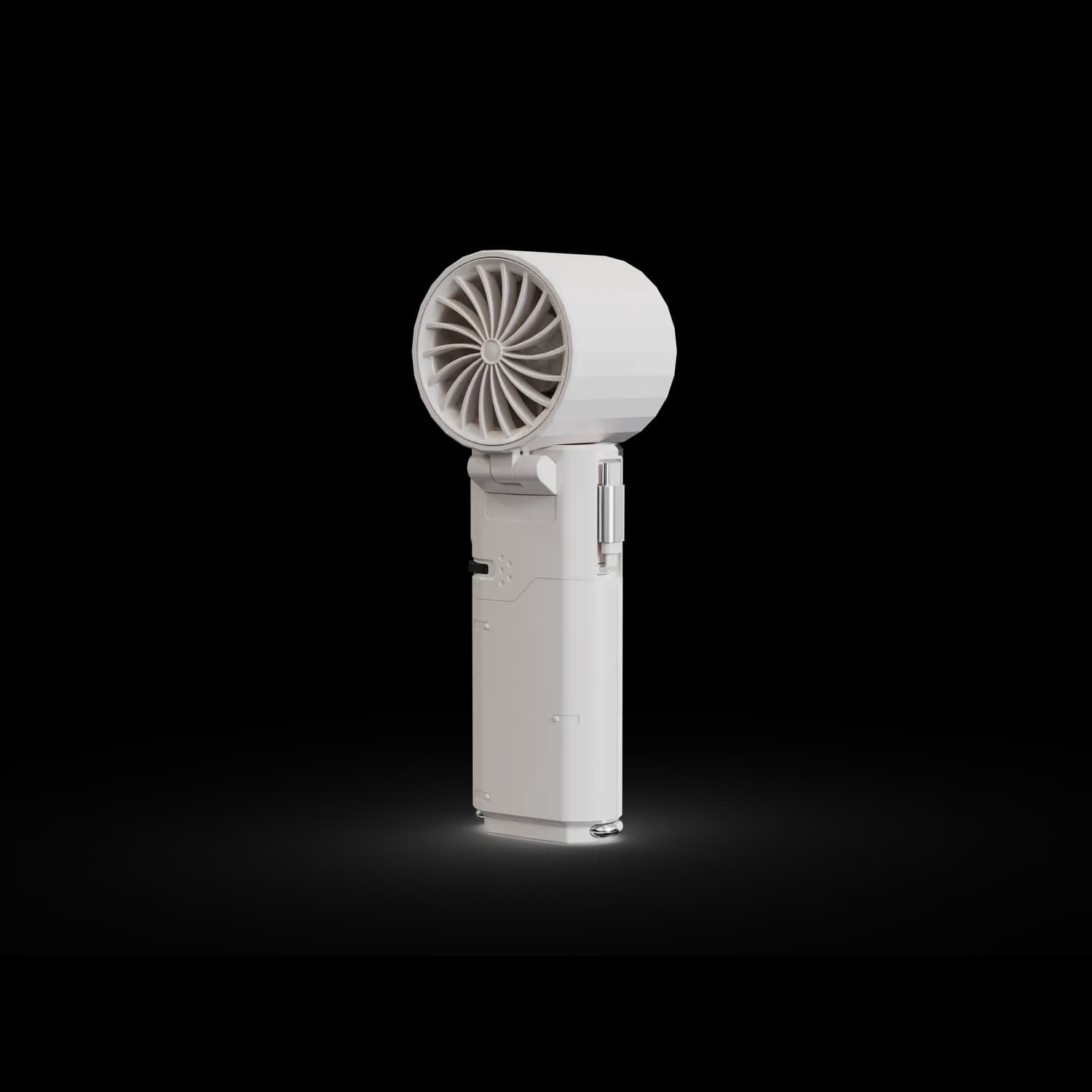 Porodo Cooling Fan Chillo Plus - Rechargeable, White 5
