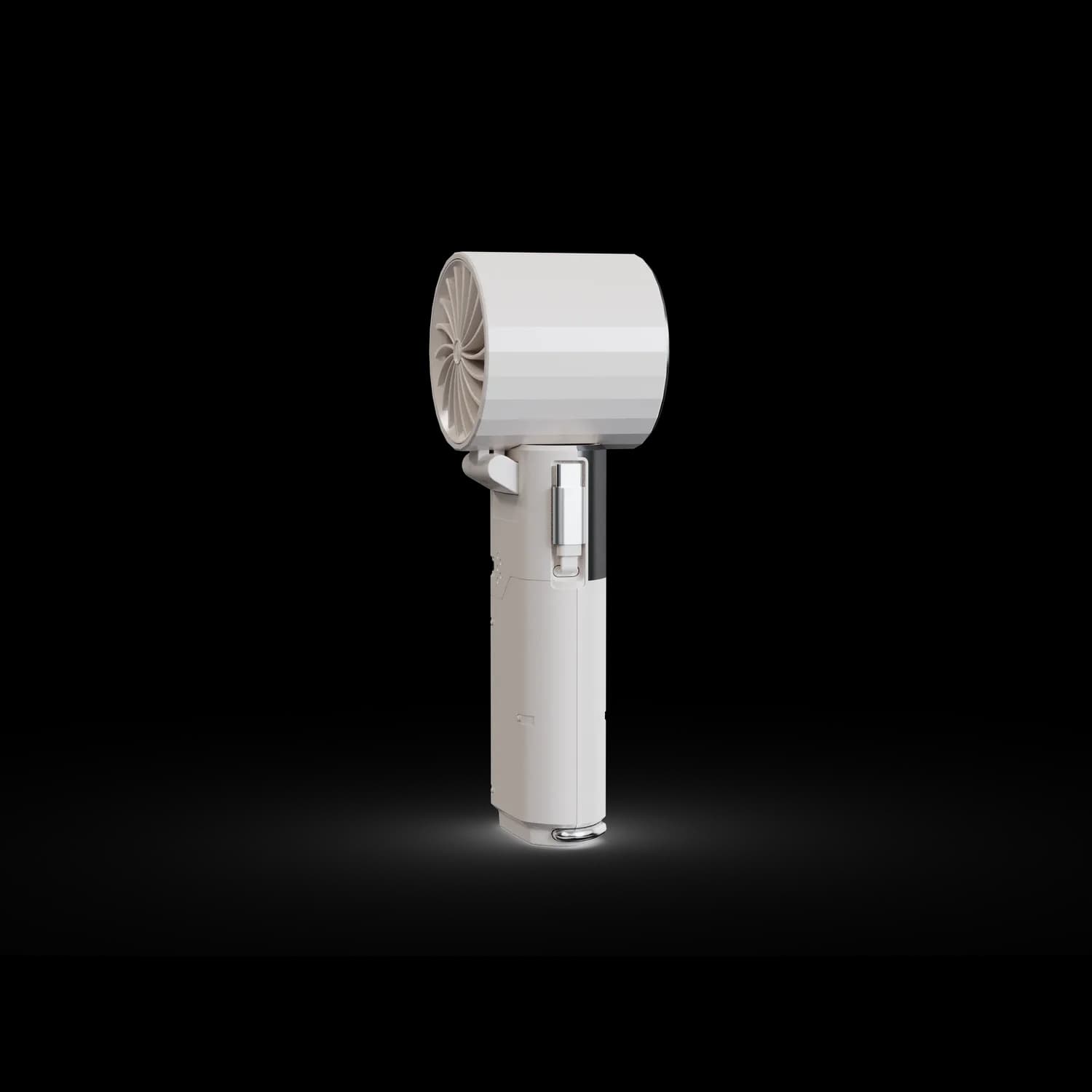 Porodo Cooling Fan Chillo Plus - Rechargeable, White 6