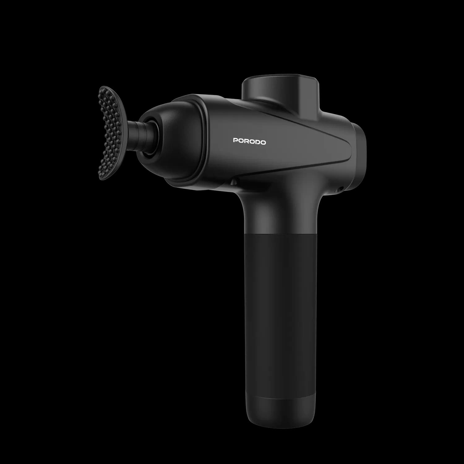 Porodo Massage Gun - 6 Heads, 30 Speeds, Black 1
