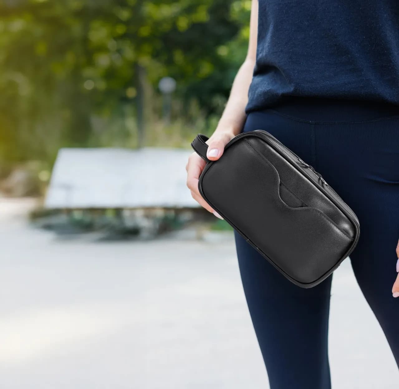 Porodo Lifestyle MagSafe Travel Organizer Pouch with Phone Holder 2