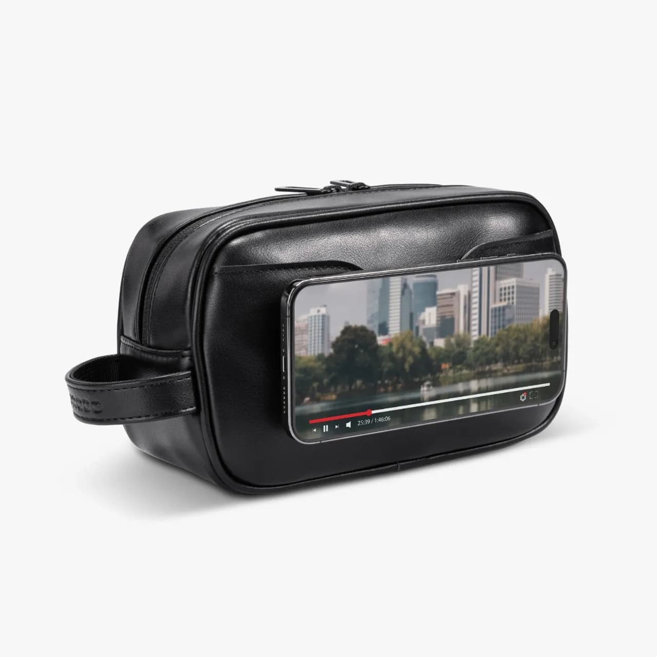 Porodo Lifestyle MagSafe Travel Organizer Pouch with Phone Holder 3