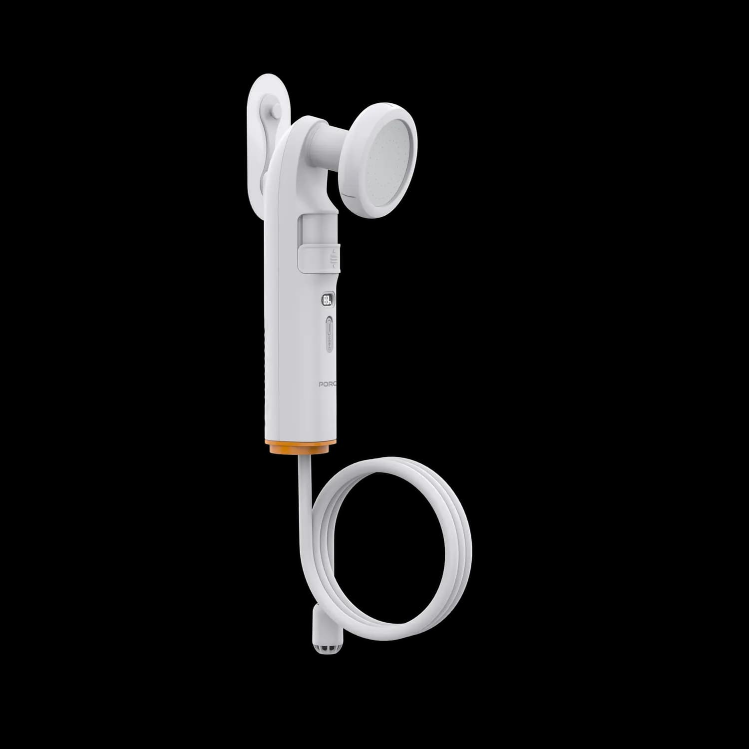 Porodo Portable Bidet & Shower PDLFSTPB55 - IPX6 Waterproof, Rechargeable, White 3