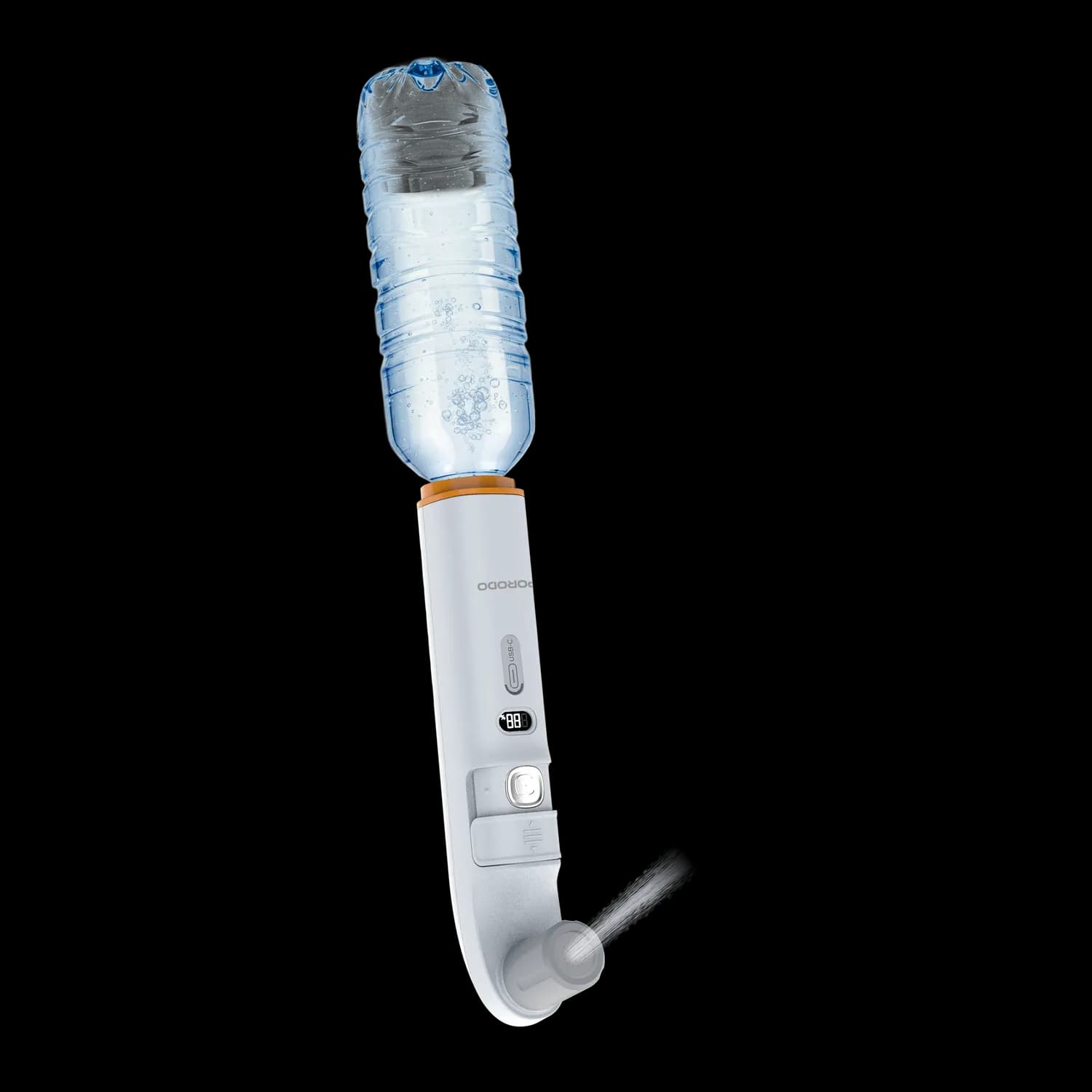 Porodo Portable Bidet & Shower PDLFSTPB55 - IPX6 Waterproof, Rechargeable, White 4