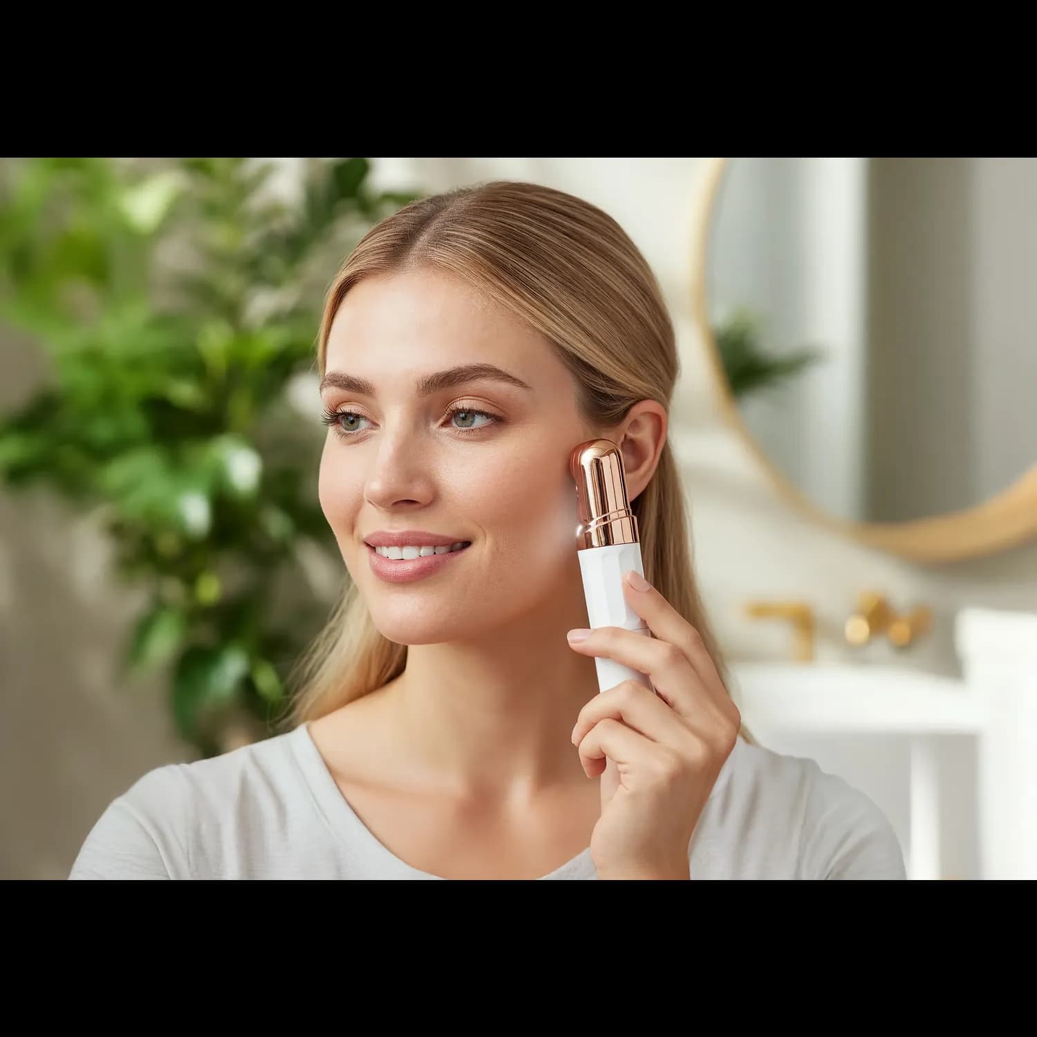 Porodo Electric Razor - 2-in-1 Dual Rotary, White 2