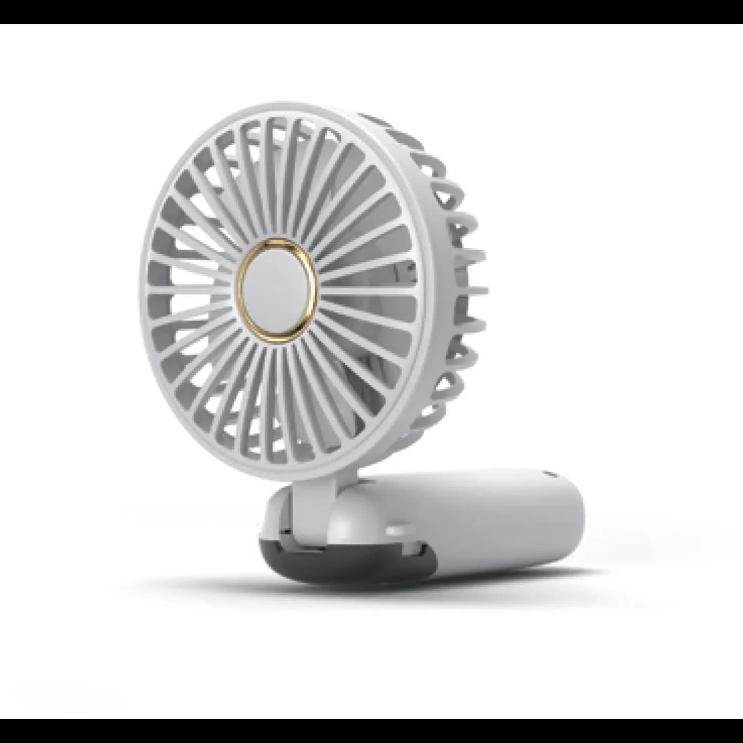 Porodo Lifestyle Chillo Flex Handheld Fan, 5 Speeds, - White — Blue 7
