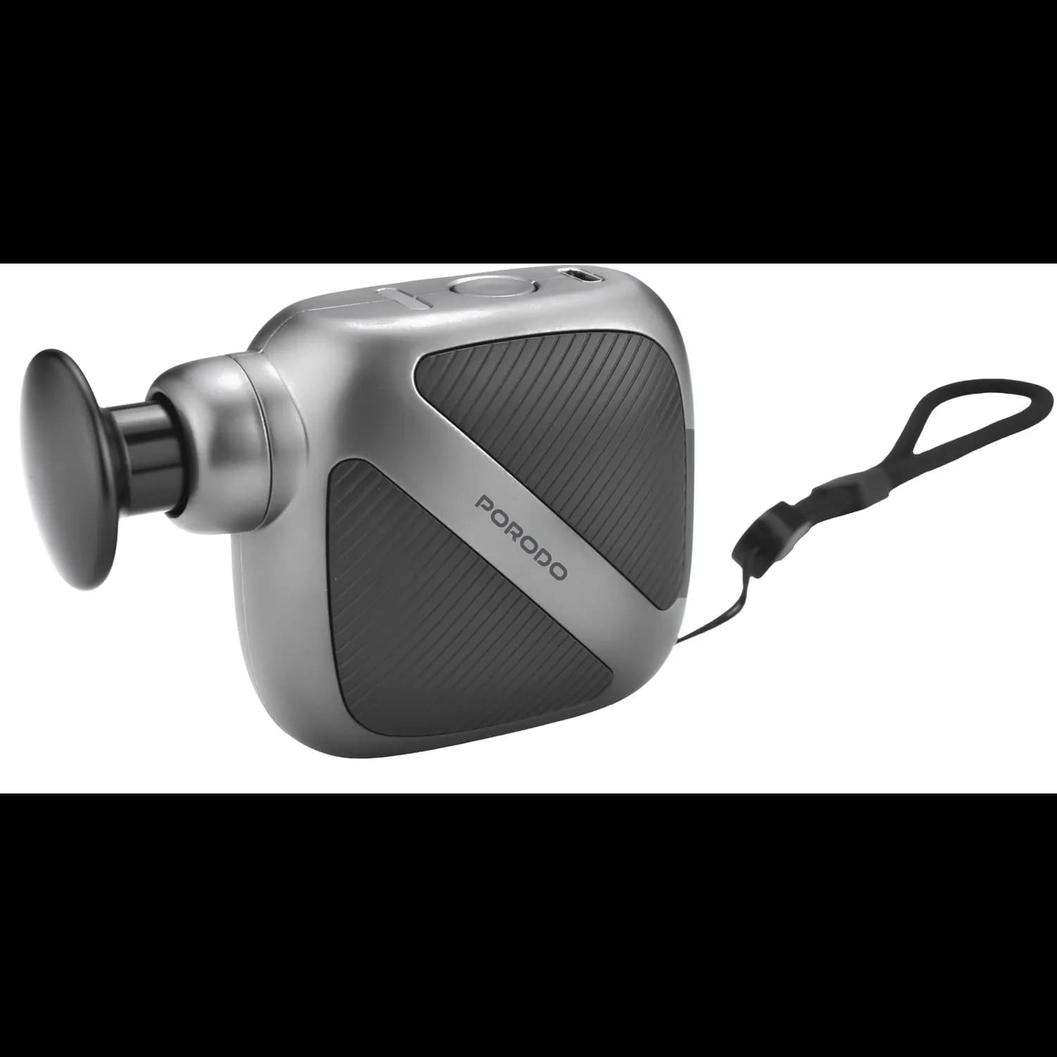 Porodo Pocket Massager - 4 Speeds, Grey 4