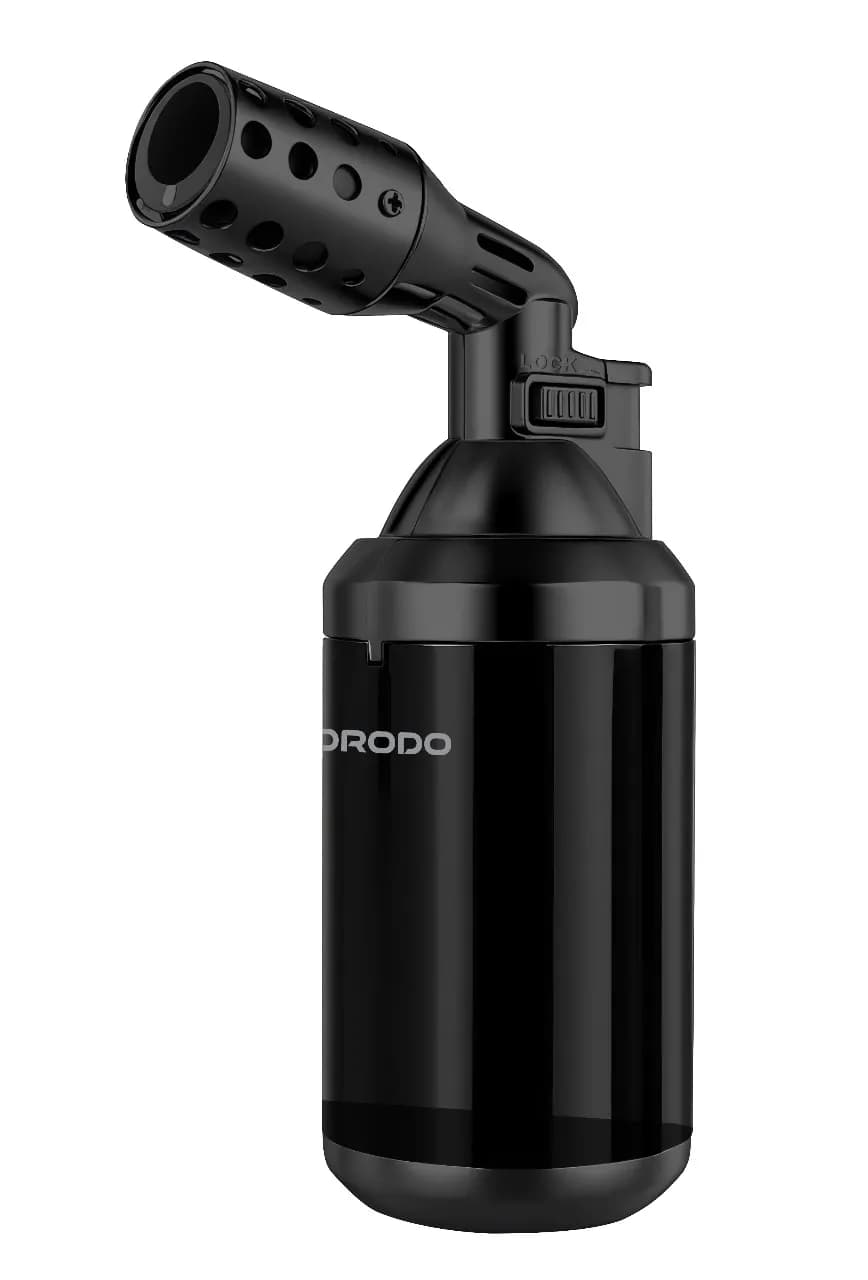 Porodo Lifestyle Jetblaze Windproof Flame Lighter - Black 3