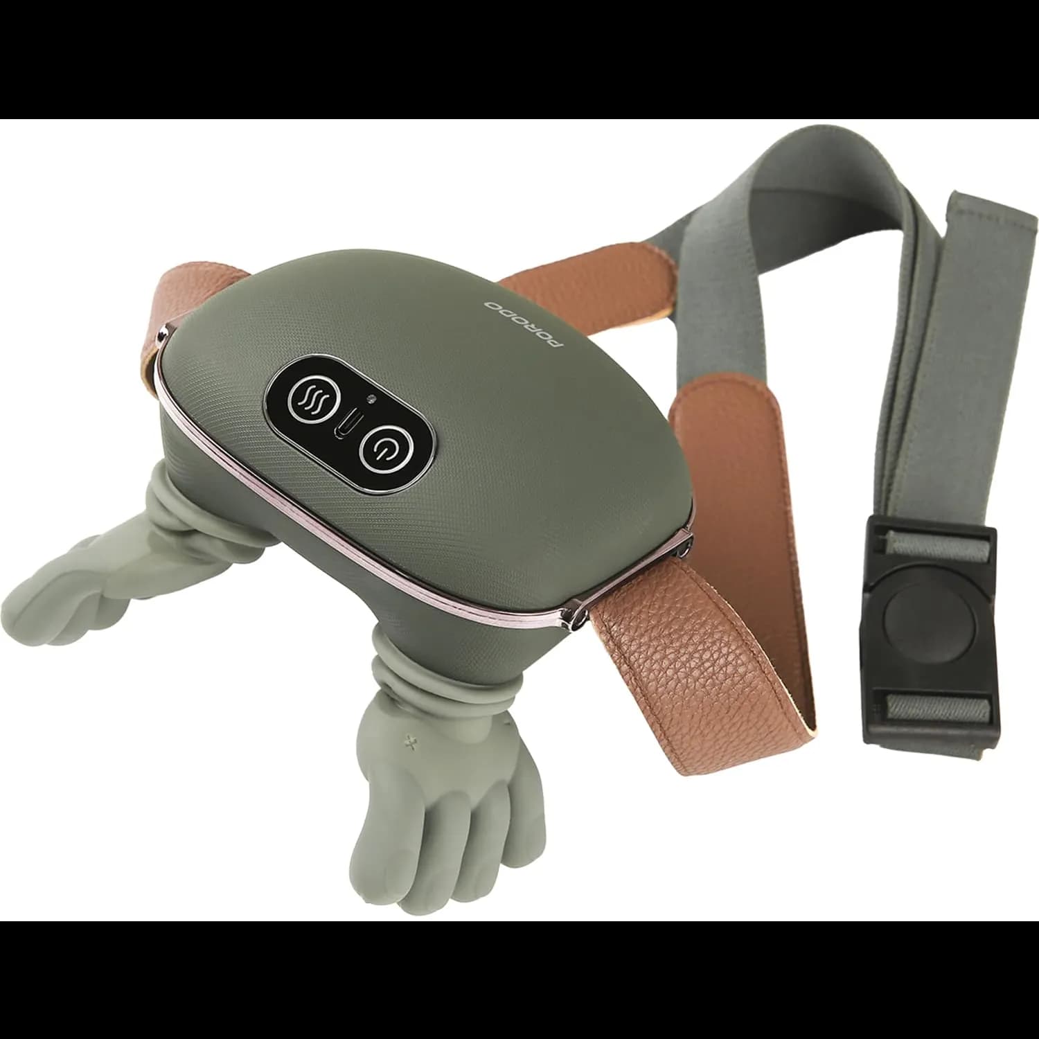 Porodo Neck Massager - Portable Heating, Deep Tissue 1