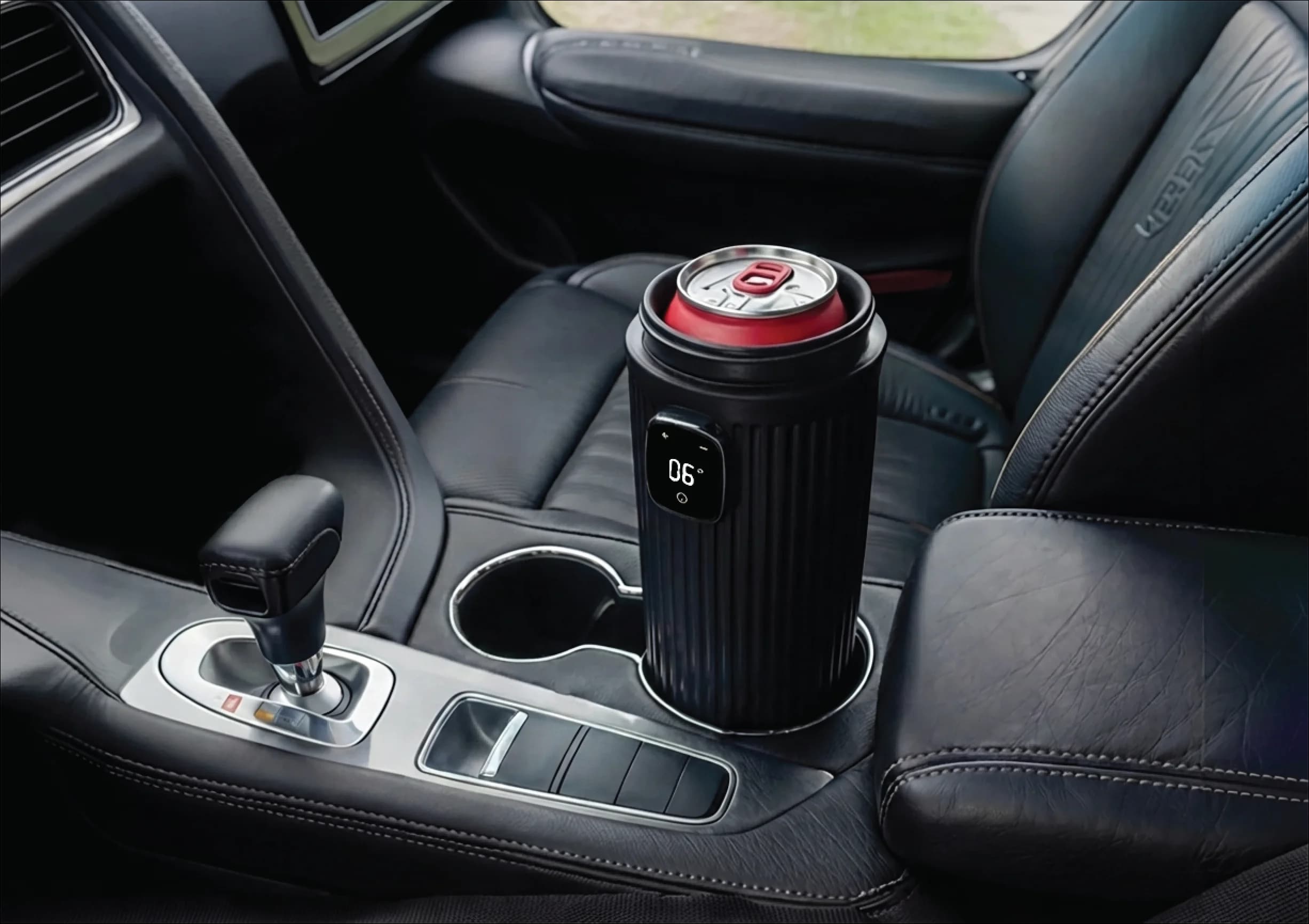 Porodo Electric Car Kettle Kettura PDLFSTZ016BK - Portable, Black 3