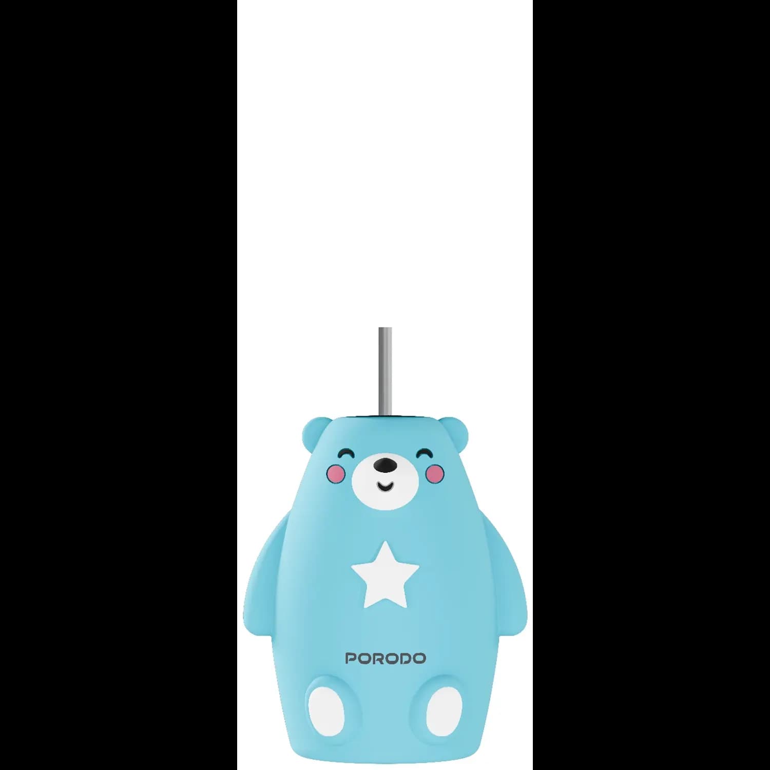 Porodo Electric Silicone Toothbrush Totlo - Kids, Blue 5