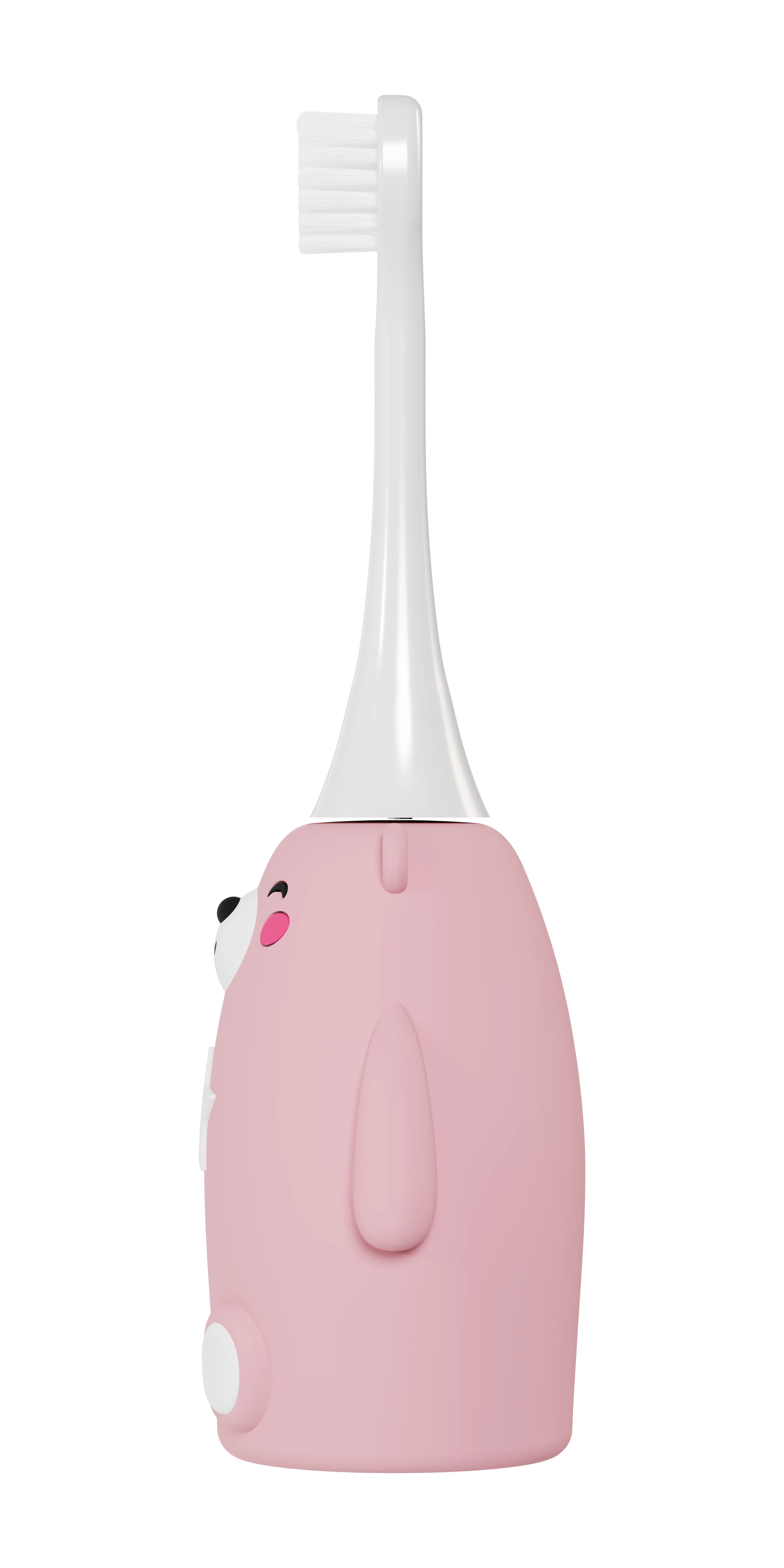 Porodo Electric Silicone Toothbrush Totlo PDLFSTZ2UPK - Kids, Pink 4