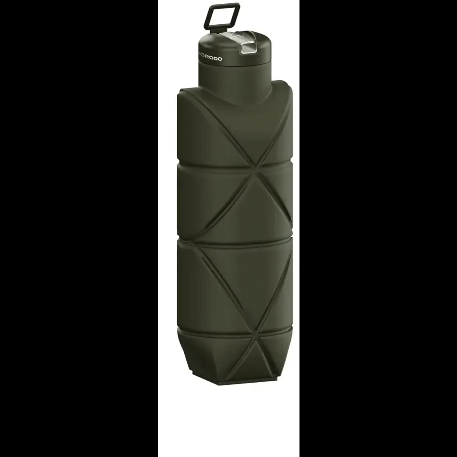 Porodo Silicone Bottle - Fold-Flat Leakproof 700mL, Green — Green 1