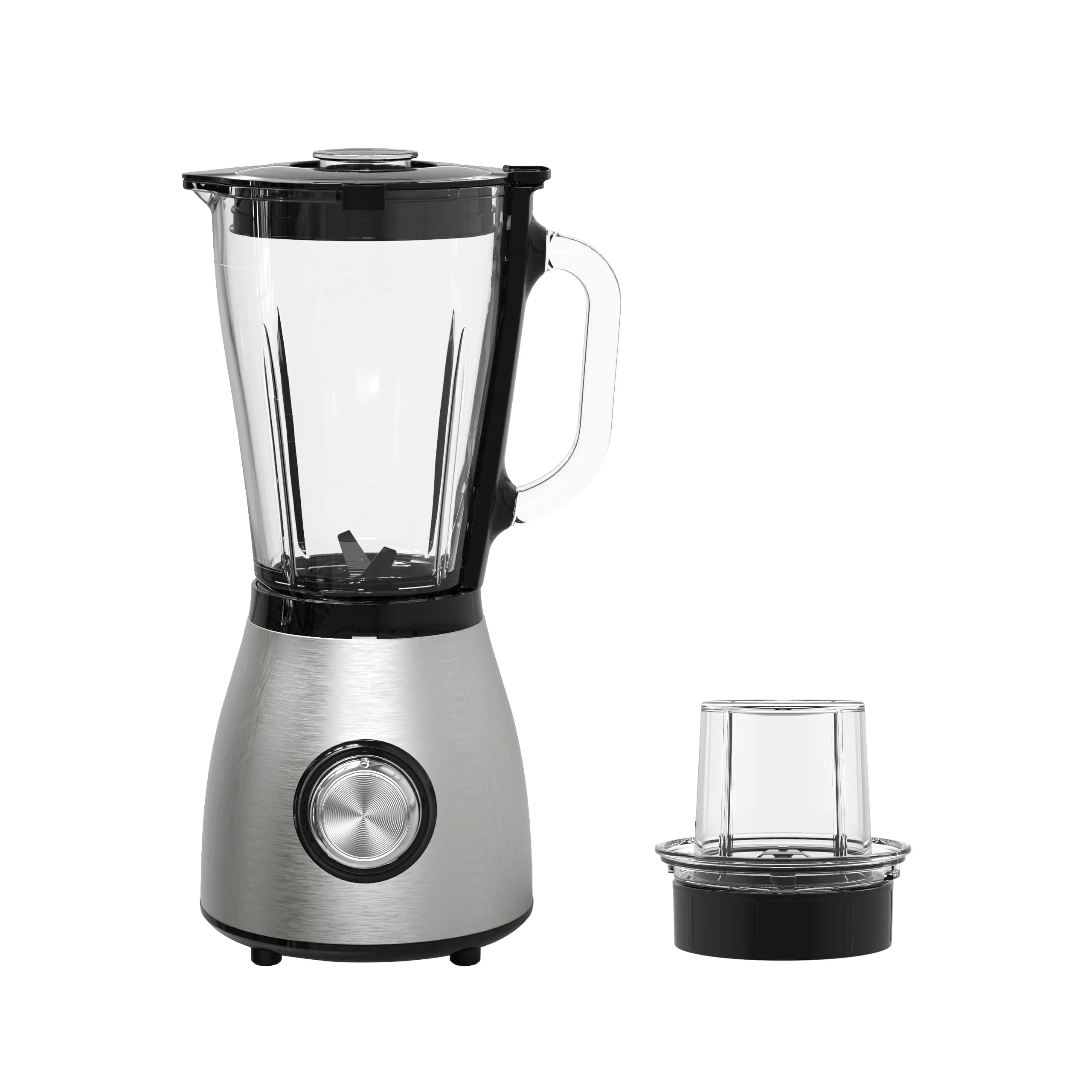 Porodo LifeStyle 800W 1.5L SS Blender with Grinder and BS Plug 4