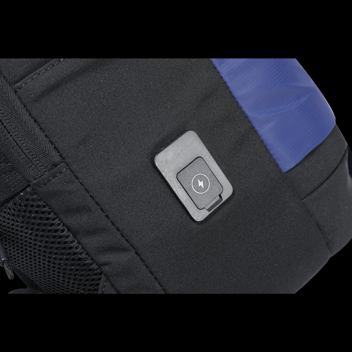Porodo Lifestyle Urban Laptop Backpack - Black/Blue 1 Porodo Lifestyle Urban Laptop Backpack - Black/Blue 1