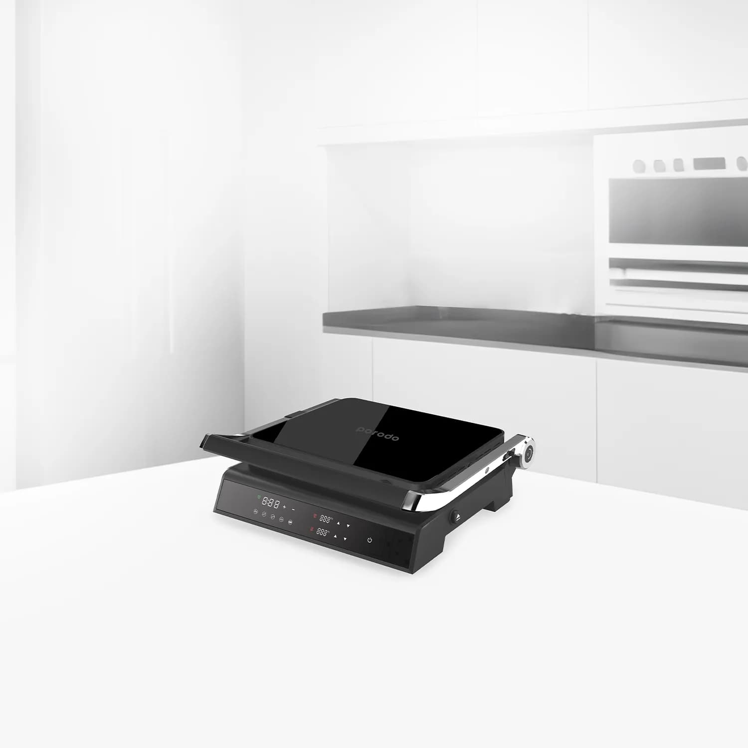 Porodo LifeStyle Glasstop Digital Grill with Removable Grill Plate - B 1 Porodo LifeStyle Glasstop Digital Grill with Removable Grill Plate - B 1