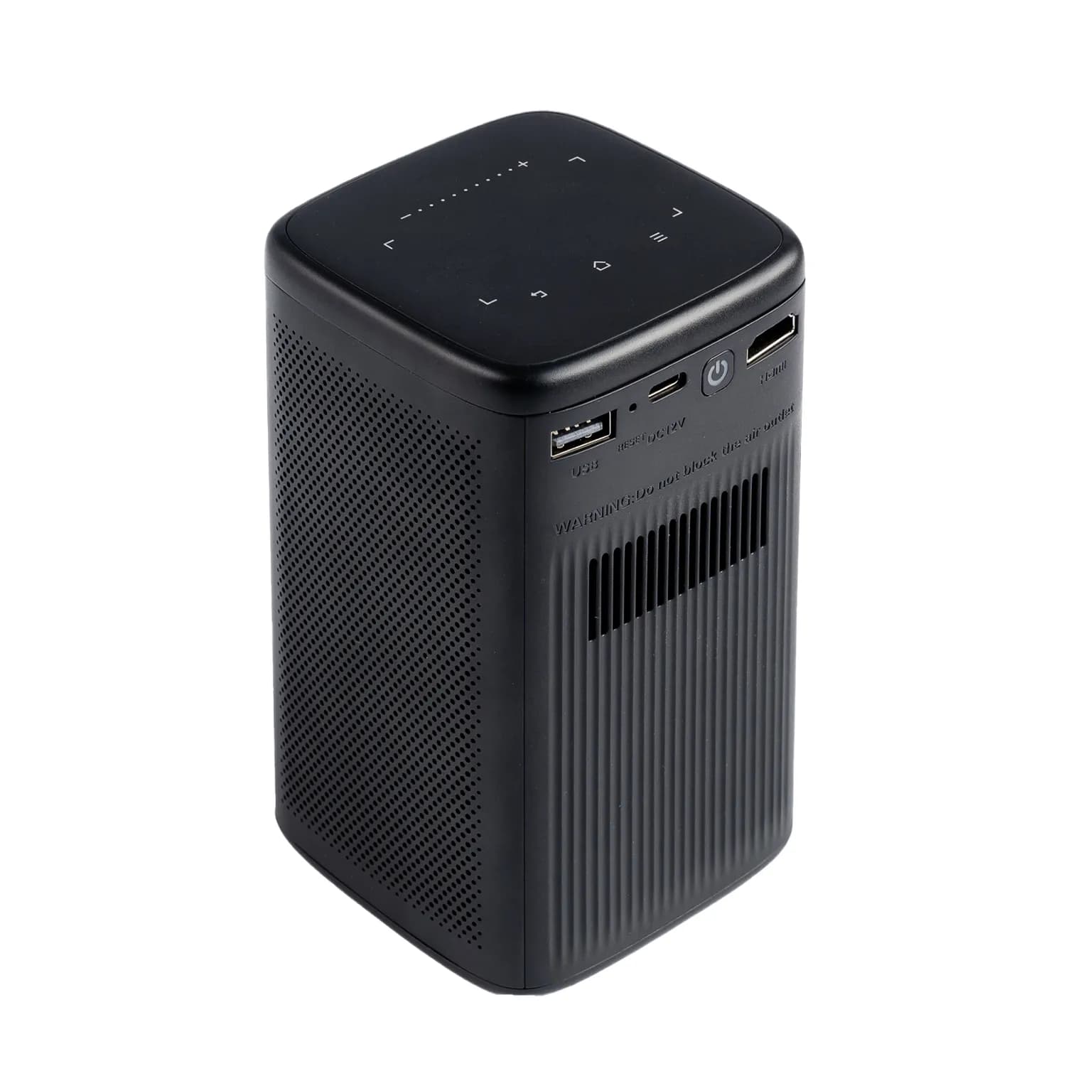 Porodo Android 9.0 960*540P DLP Portable Projector - Black 2