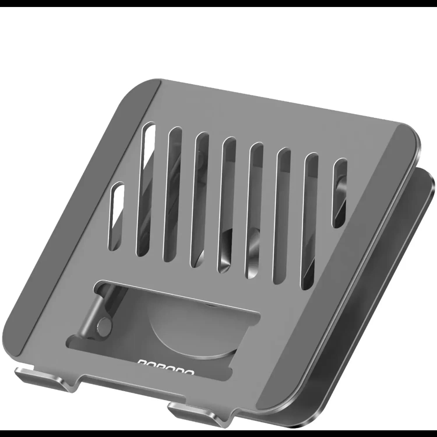 Porodo Laptop Stand - Foldable 360° Dual-Use, Gray 4