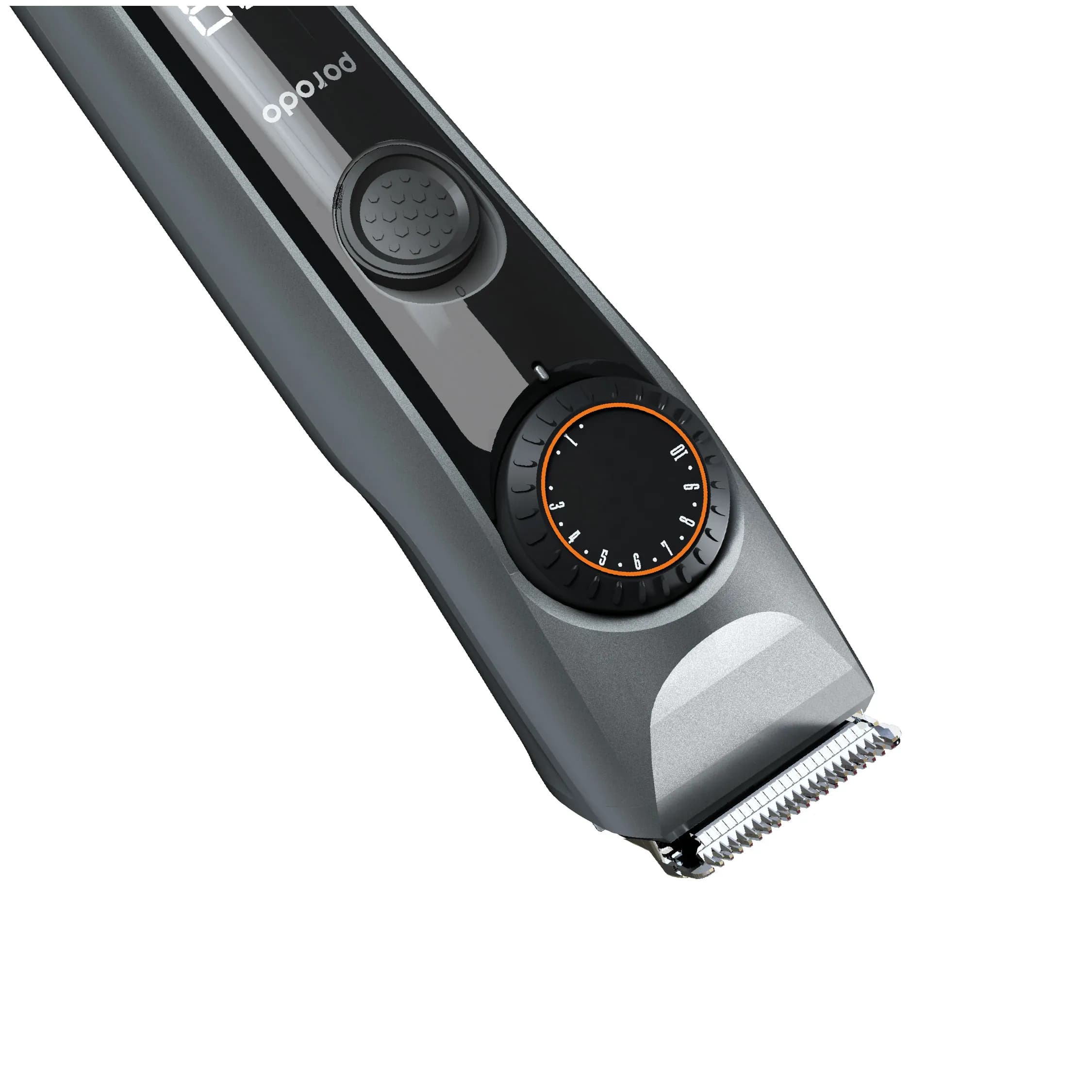 Porodo High-Precision Beard Trimmer with Digital Display | Adjustable 3