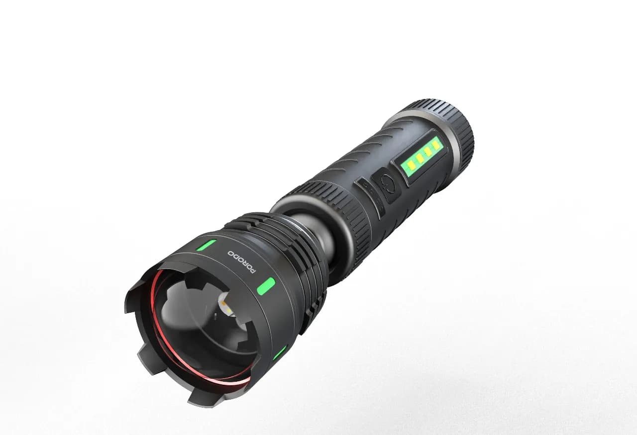 Porodo Lifestyle Orbit Multi-Color Laser Torch With Power Bank Functio 3