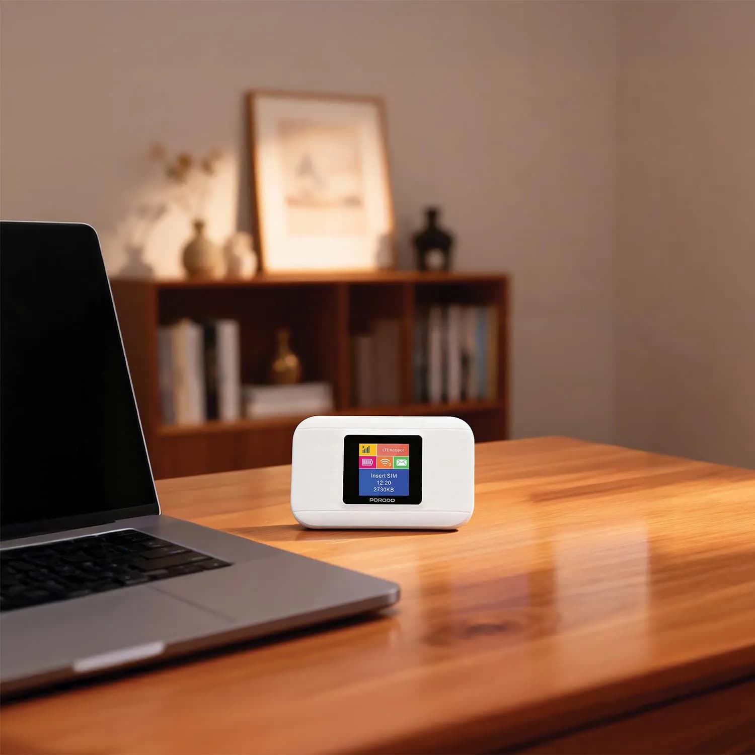 Porodo Portable WiFi Router NEXFI - 4G LTE, 3000mAh 2